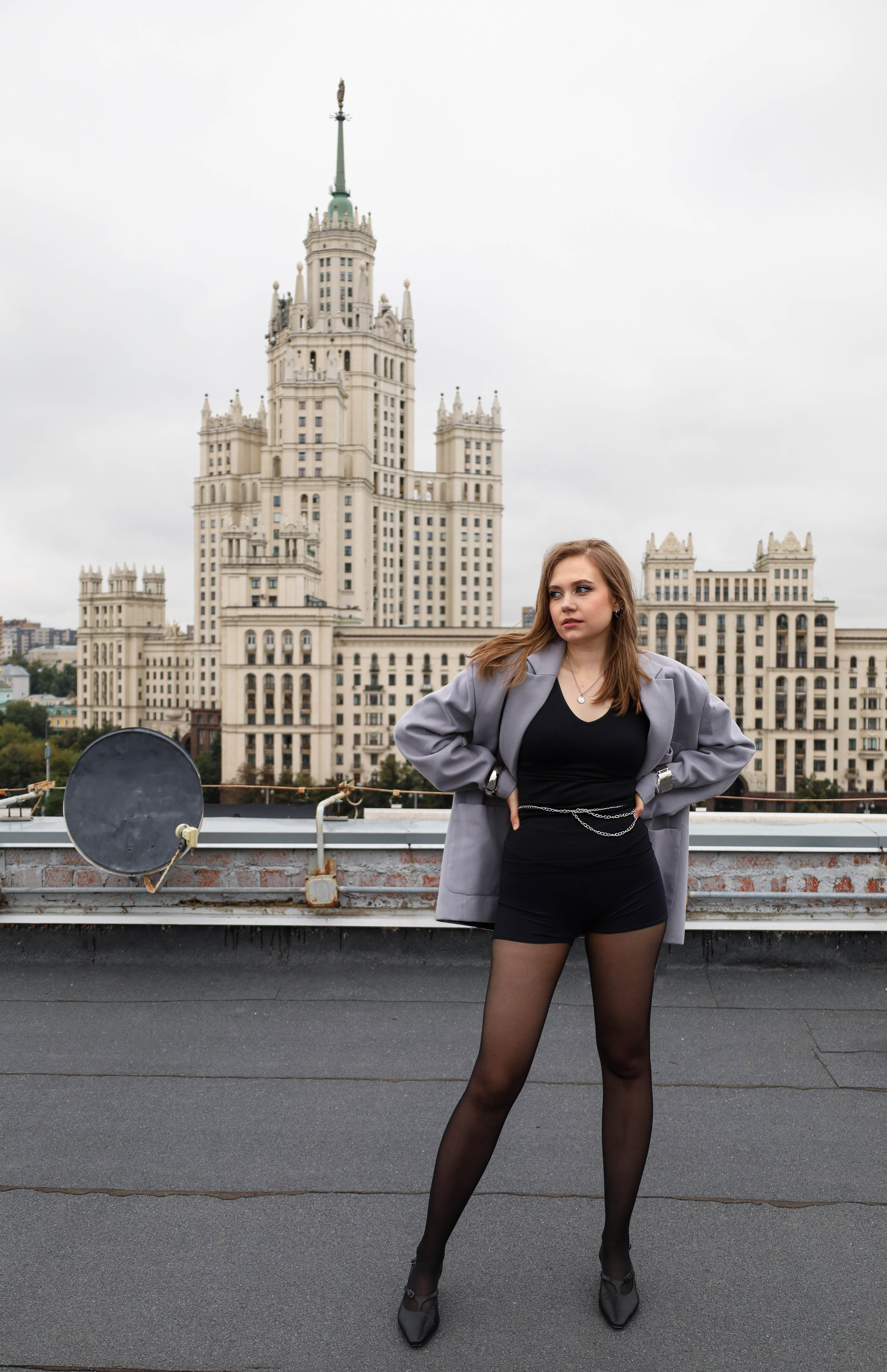 ПРОГУЛКИ ПО КРЫШЕ. Фотограф Химки Анна Татарских