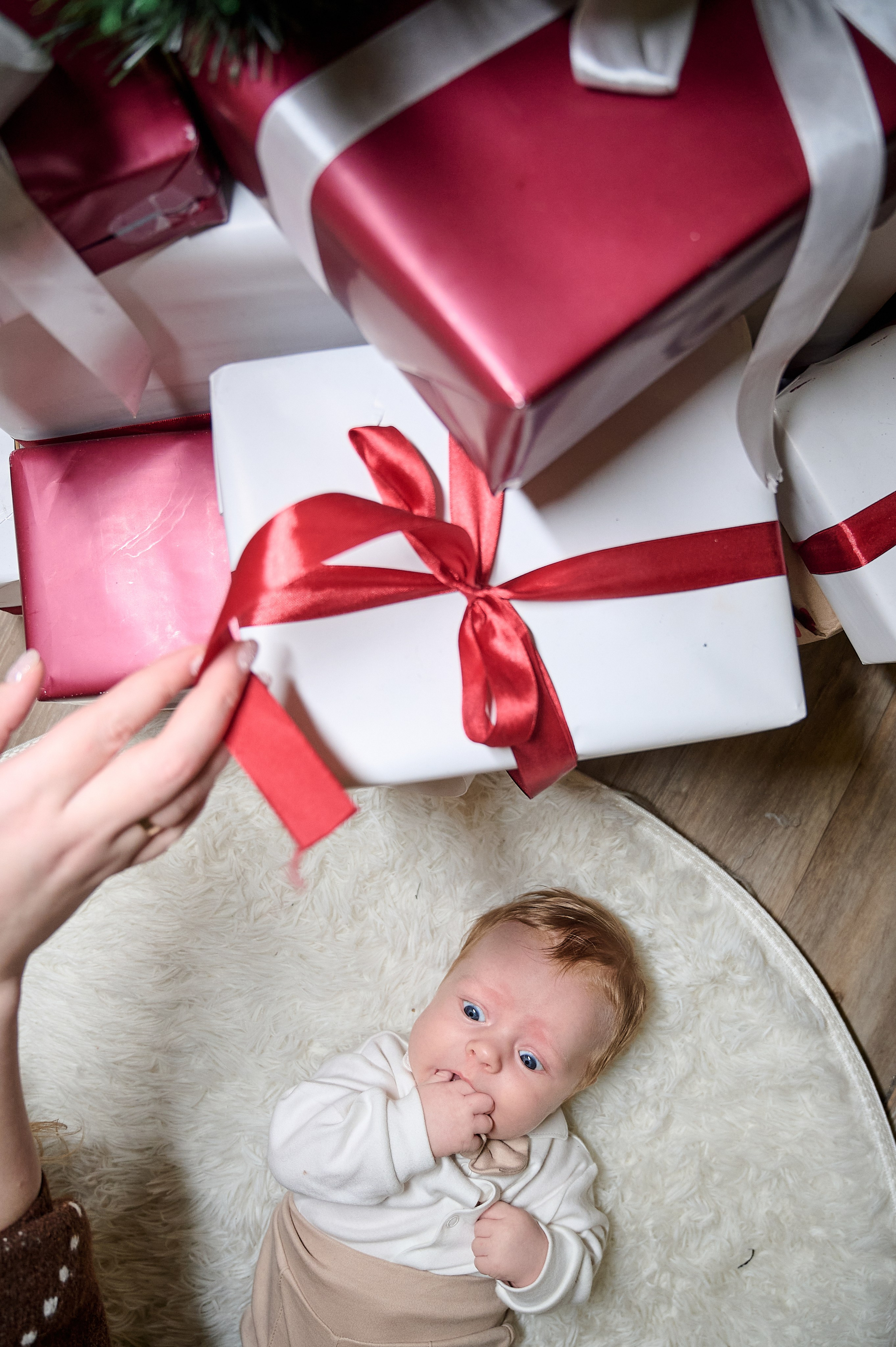 Новогодняя семейная фотосессия в Новокузнецке — семья Фетисовых