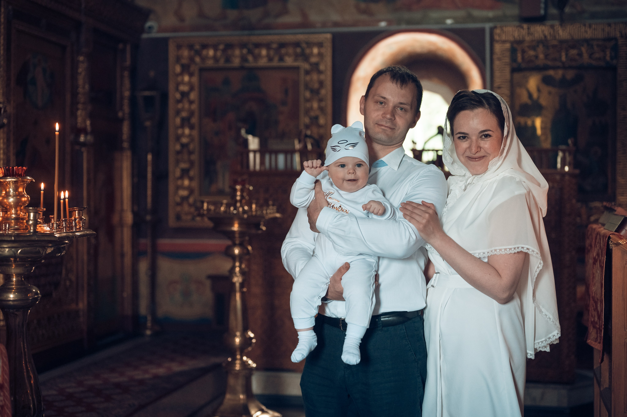 Таинство Крещения Спасо-Преображенский Храм. Семейный фотограф Олеся Батурина Рязань