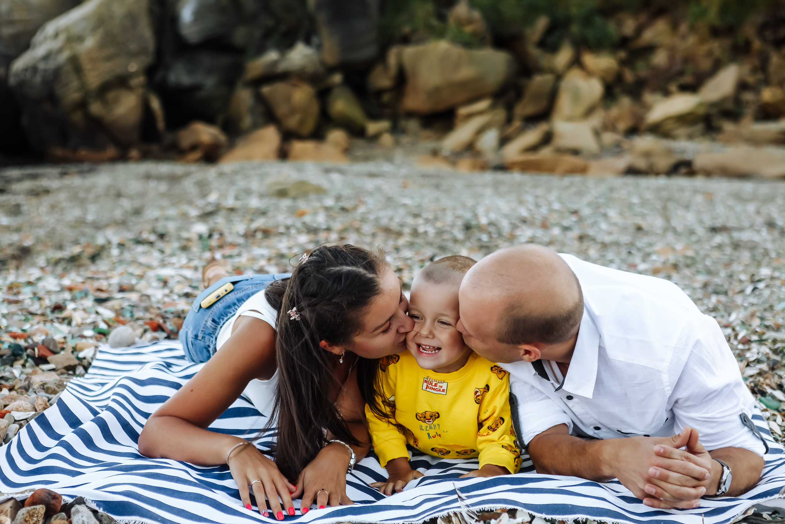 Катя, Андрей и Максим. Семейный и свадебный фотограф во Владивостоке Аня Смецкая