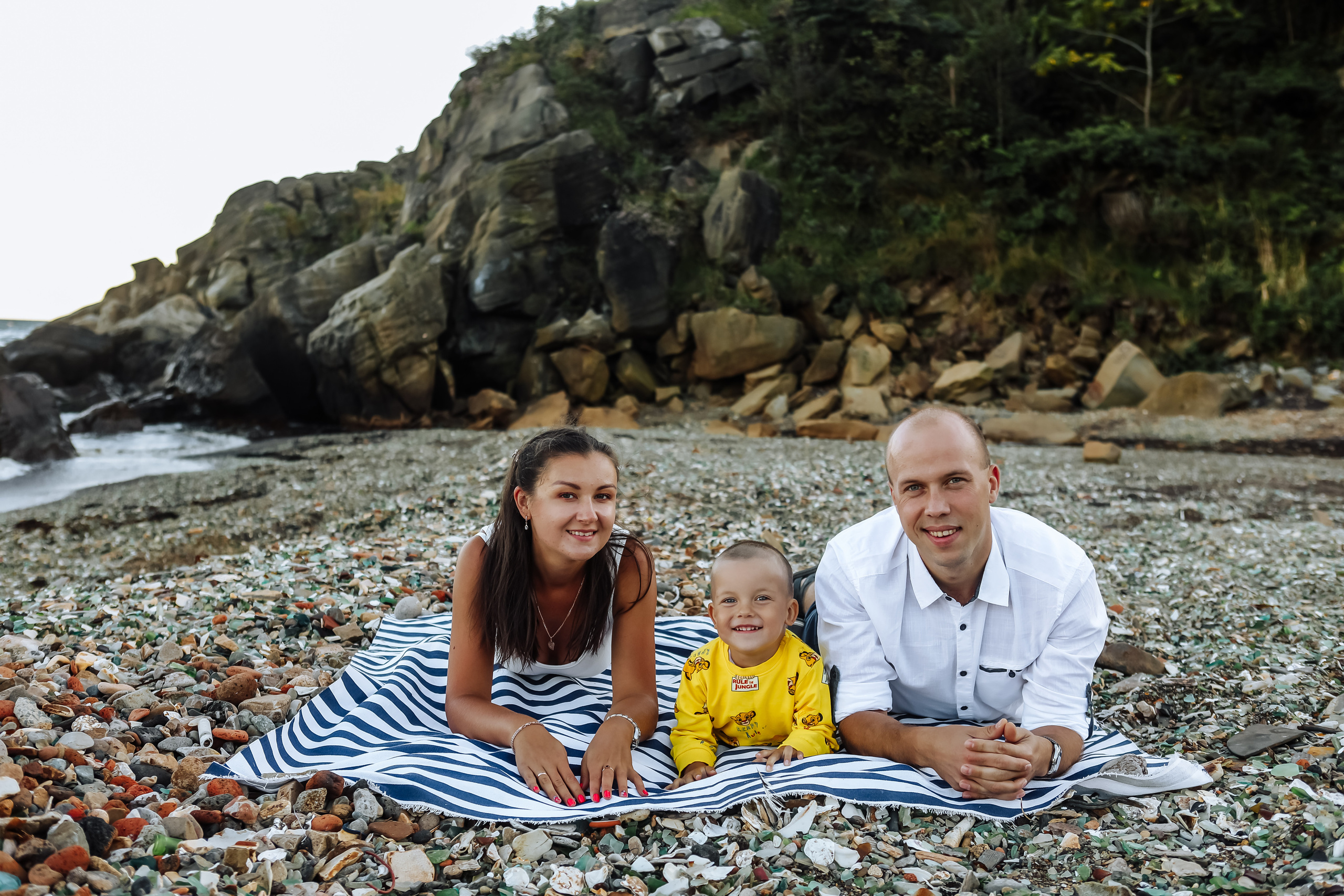 Катя, Андрей и Максим. Семейный и свадебный фотограф во Владивостоке Аня Смецкая