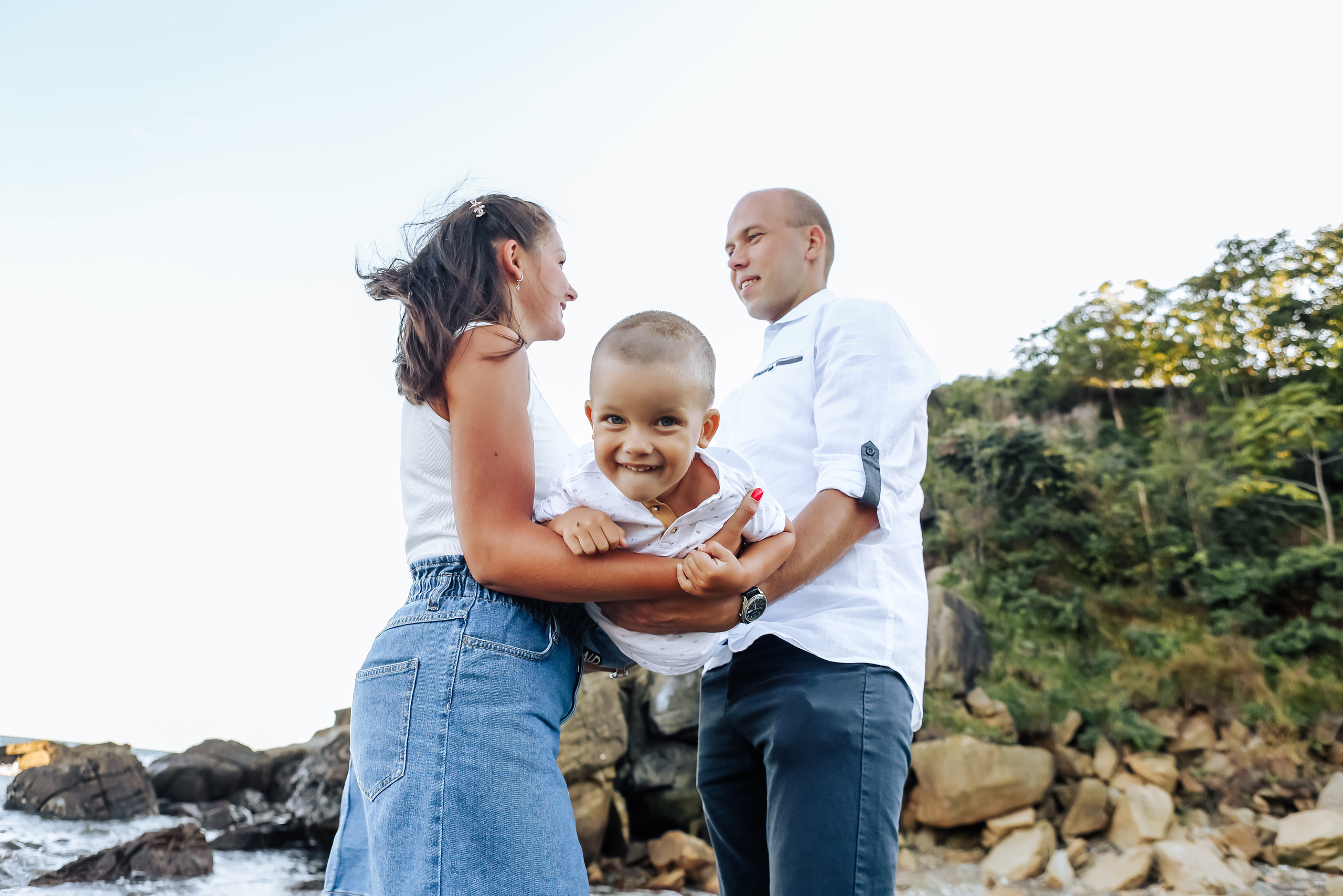 Катя, Андрей и Максим. Семейный и свадебный фотограф во Владивостоке Аня Смецкая