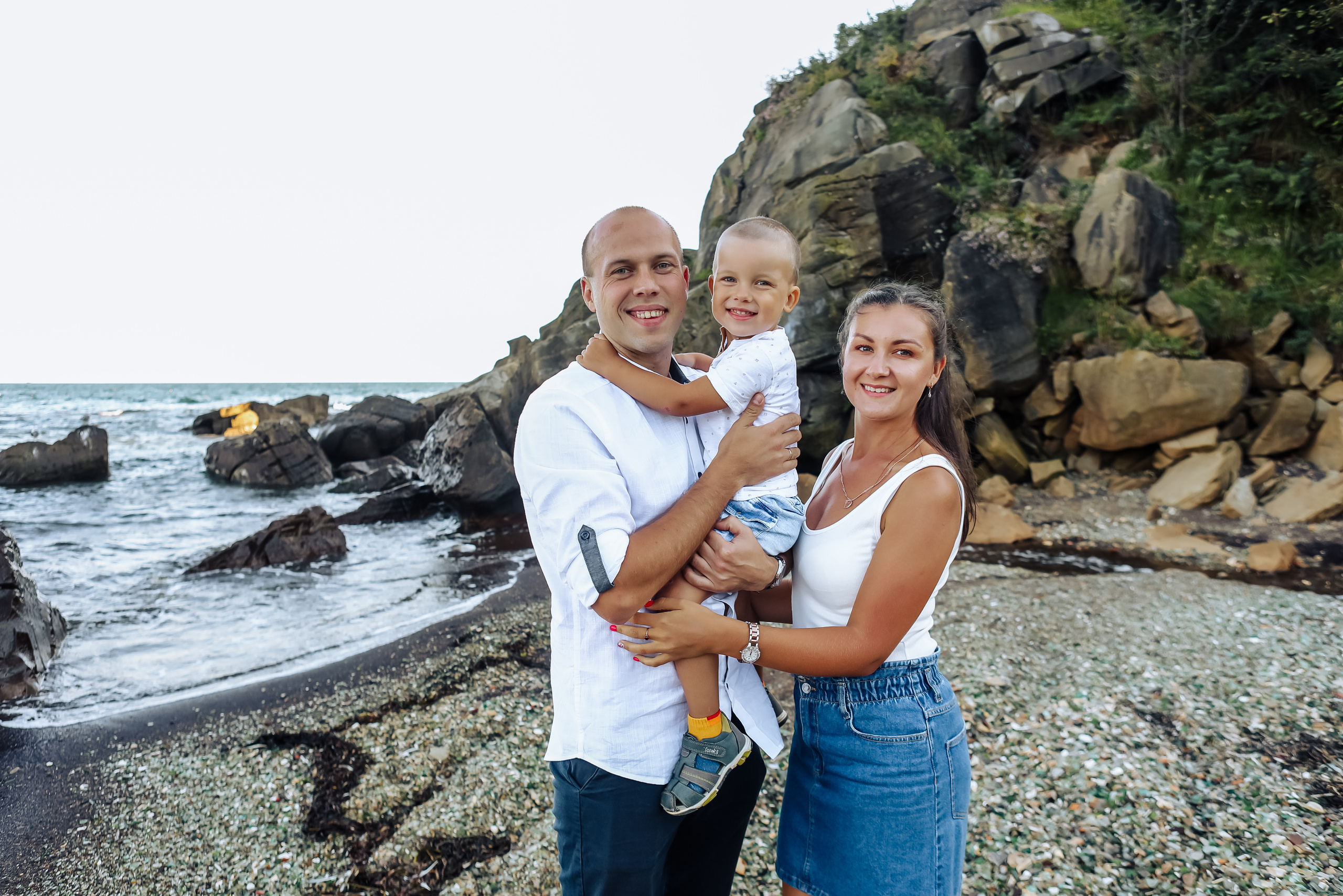 Катя, Андрей и Максим. Семейный и свадебный фотограф во Владивостоке Аня Смецкая