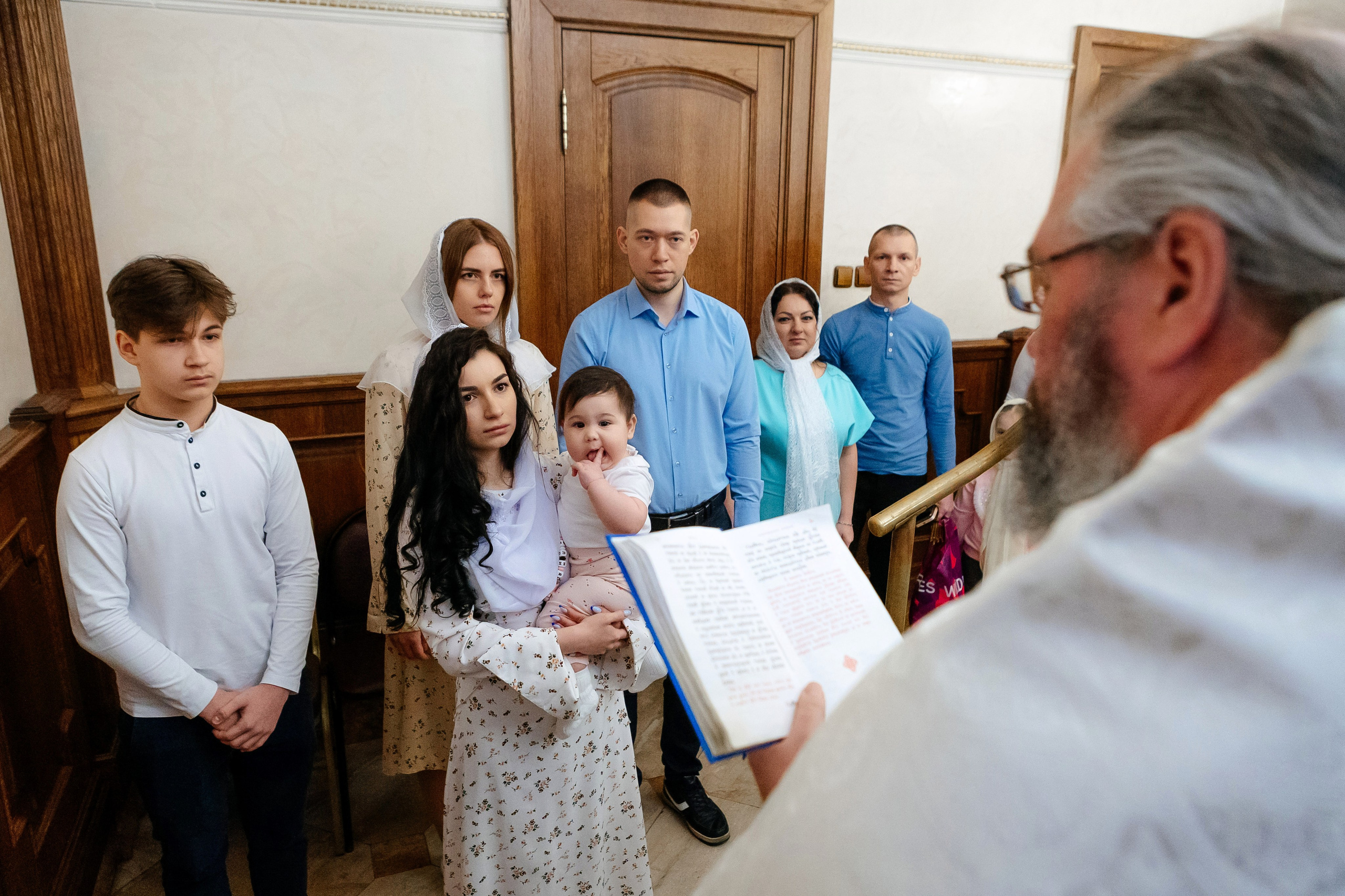 Крещение Амелии. Семейный и детский фотограф в Москве Александра Мак