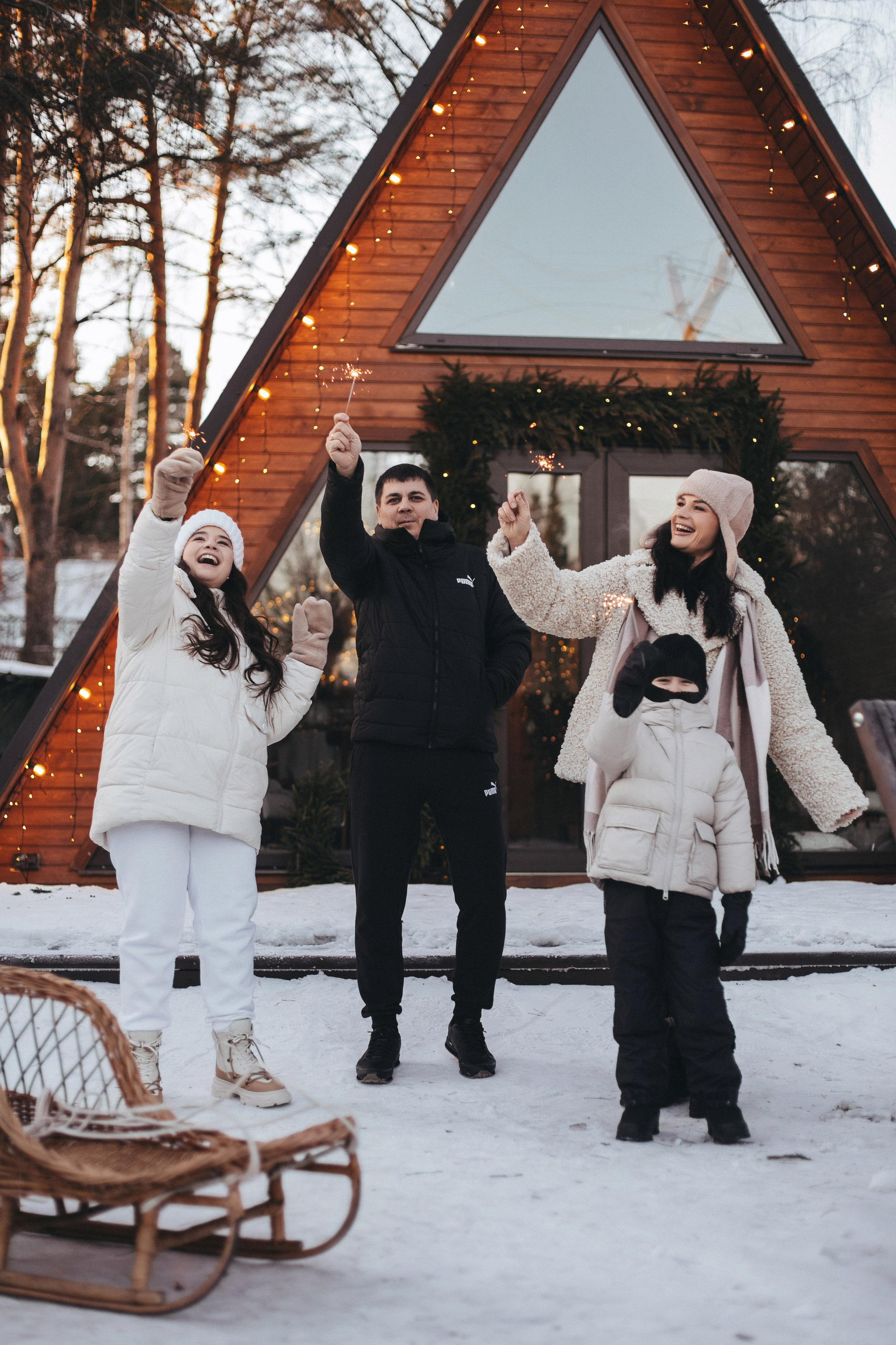 Мороз нам не помеха. Семейный фотограф в Москве