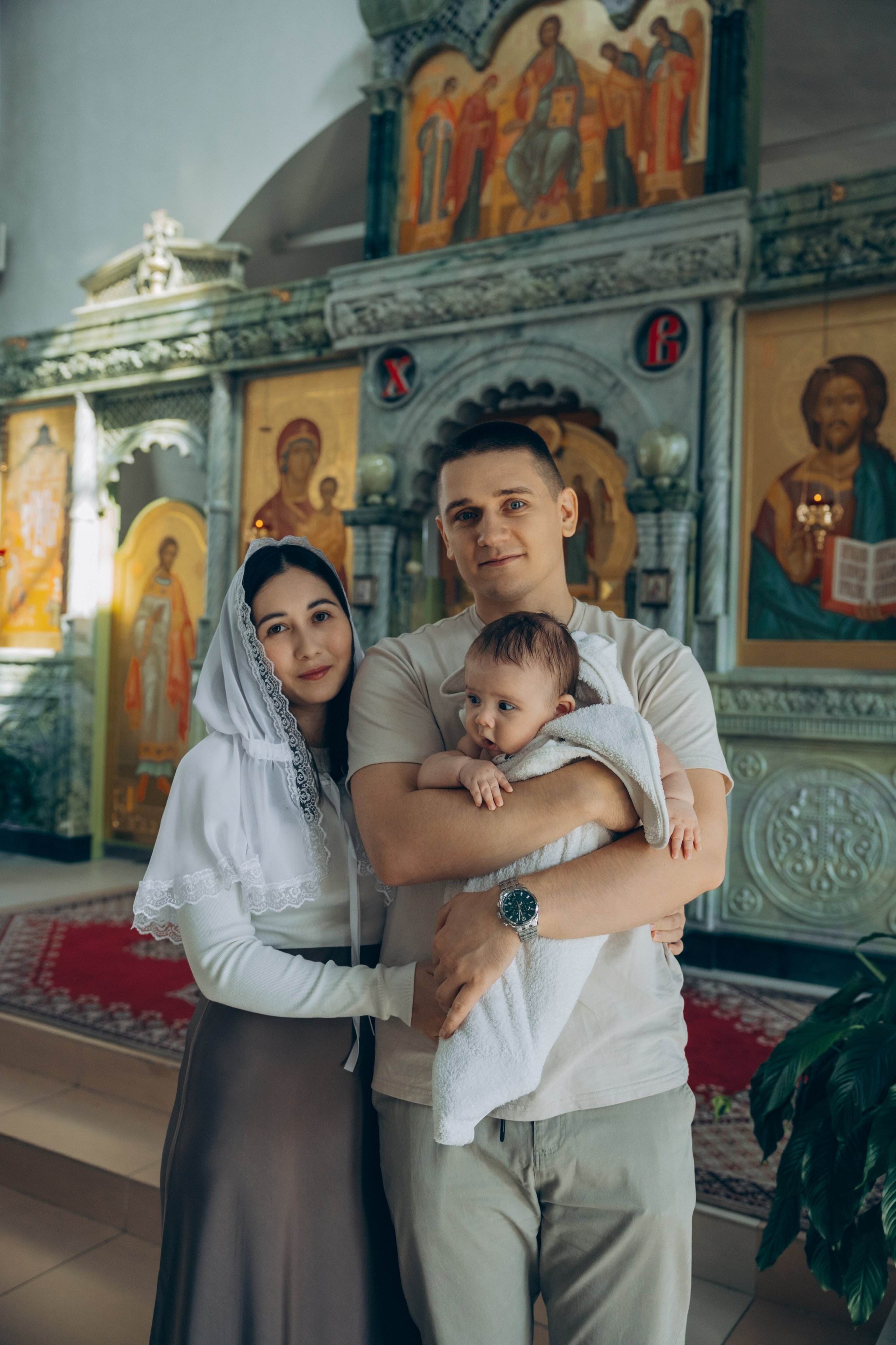 Крещение Александра. Свадебный, семейный фотограф в Иркутске Светлана Макаричева