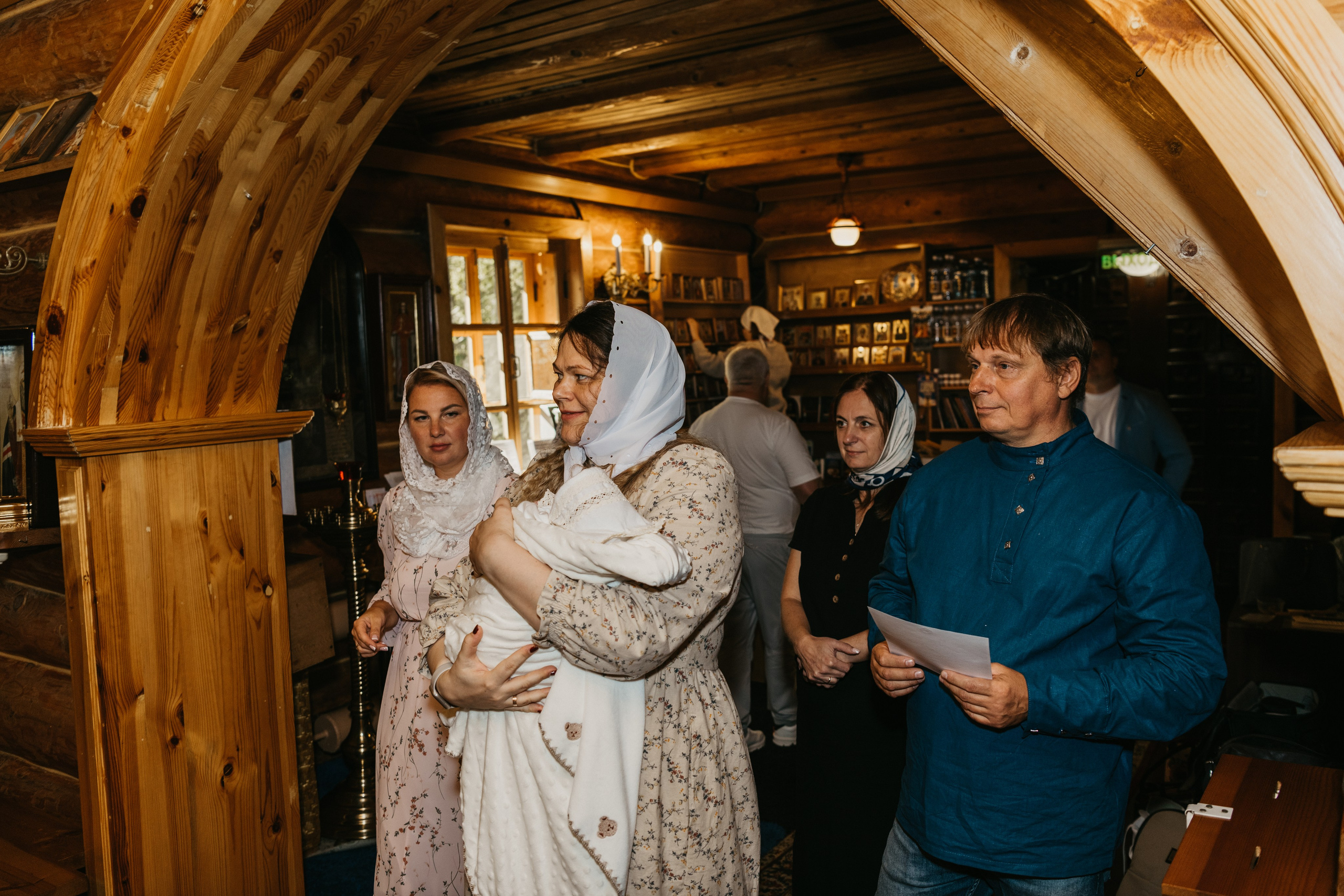 Крещение Елизаветы. Фотограф на выписку из роддома в Москве и МО