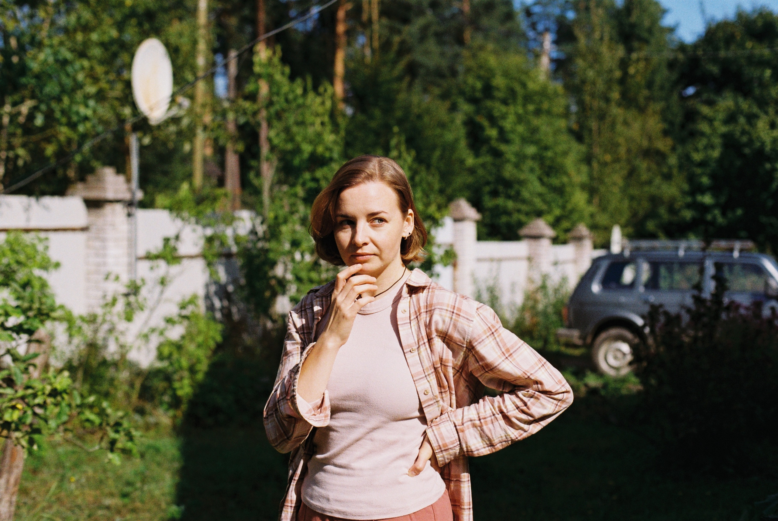 Portraits / color. Katya Zimina, film photographer