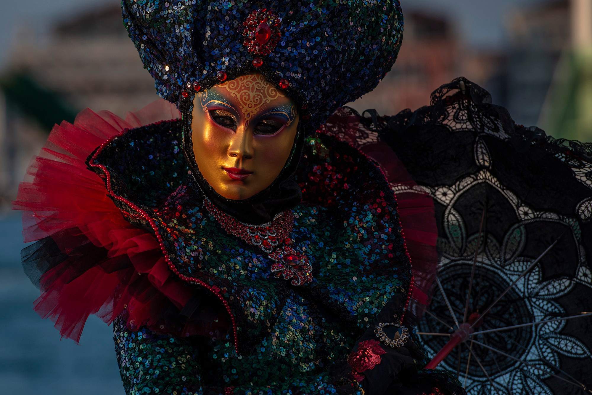 Фотографии Венецианского карнавала: Роскошные маски