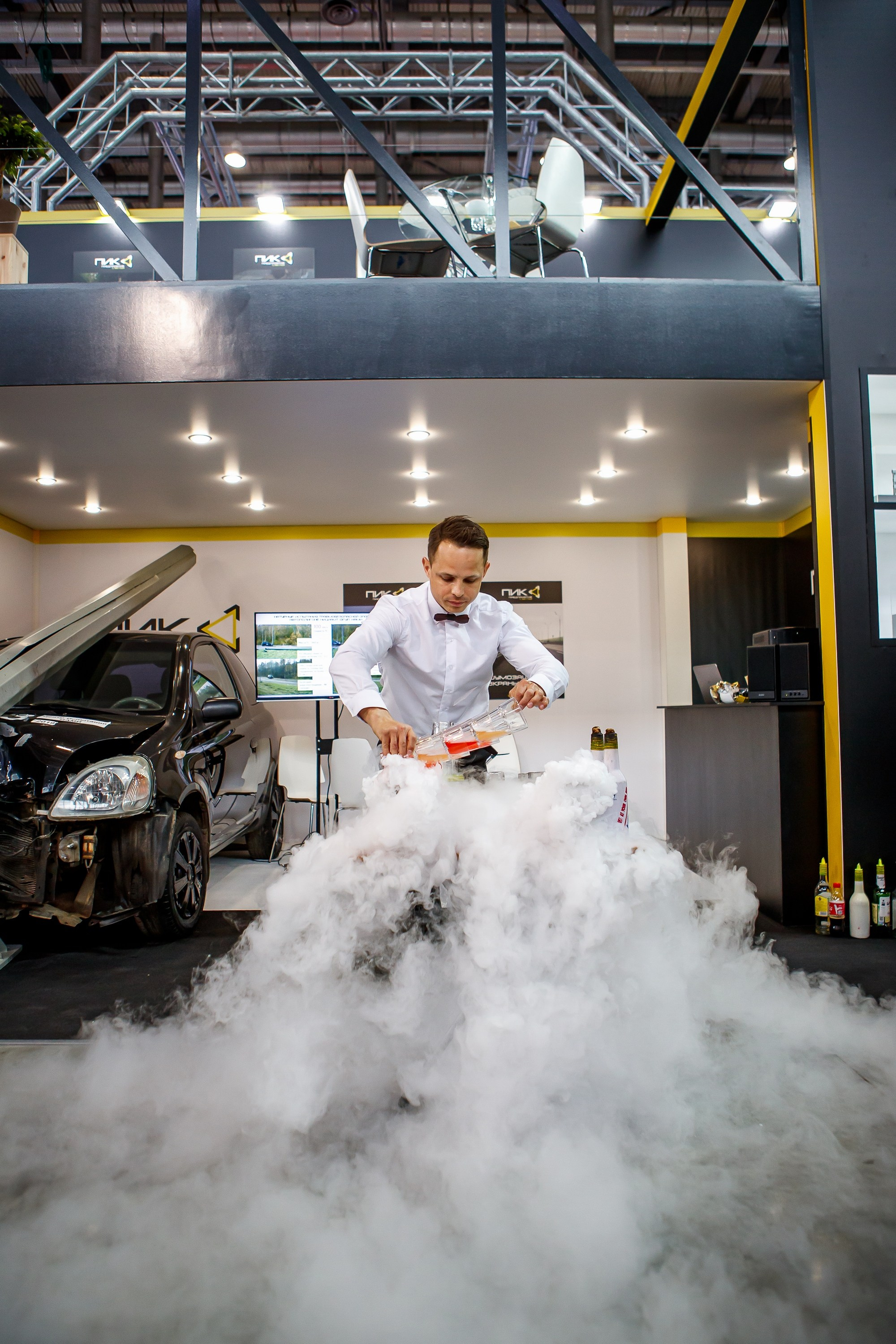 Фотосъёмка работы стенда для Предприятия ПИК. Фотограф на выставку в Москве