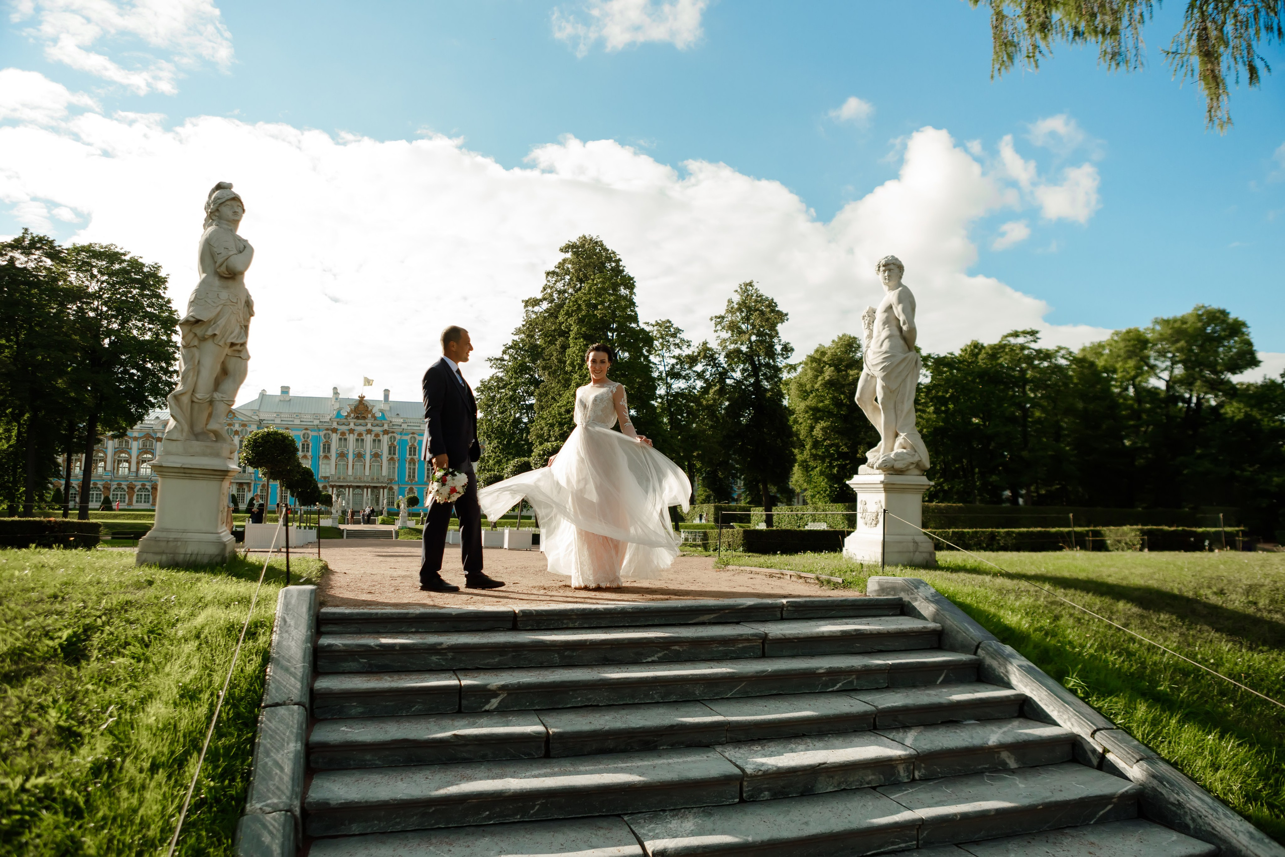Свадьба в Царском Селе. Фотограф в Санкт-Петербурге Знаменская Ирина