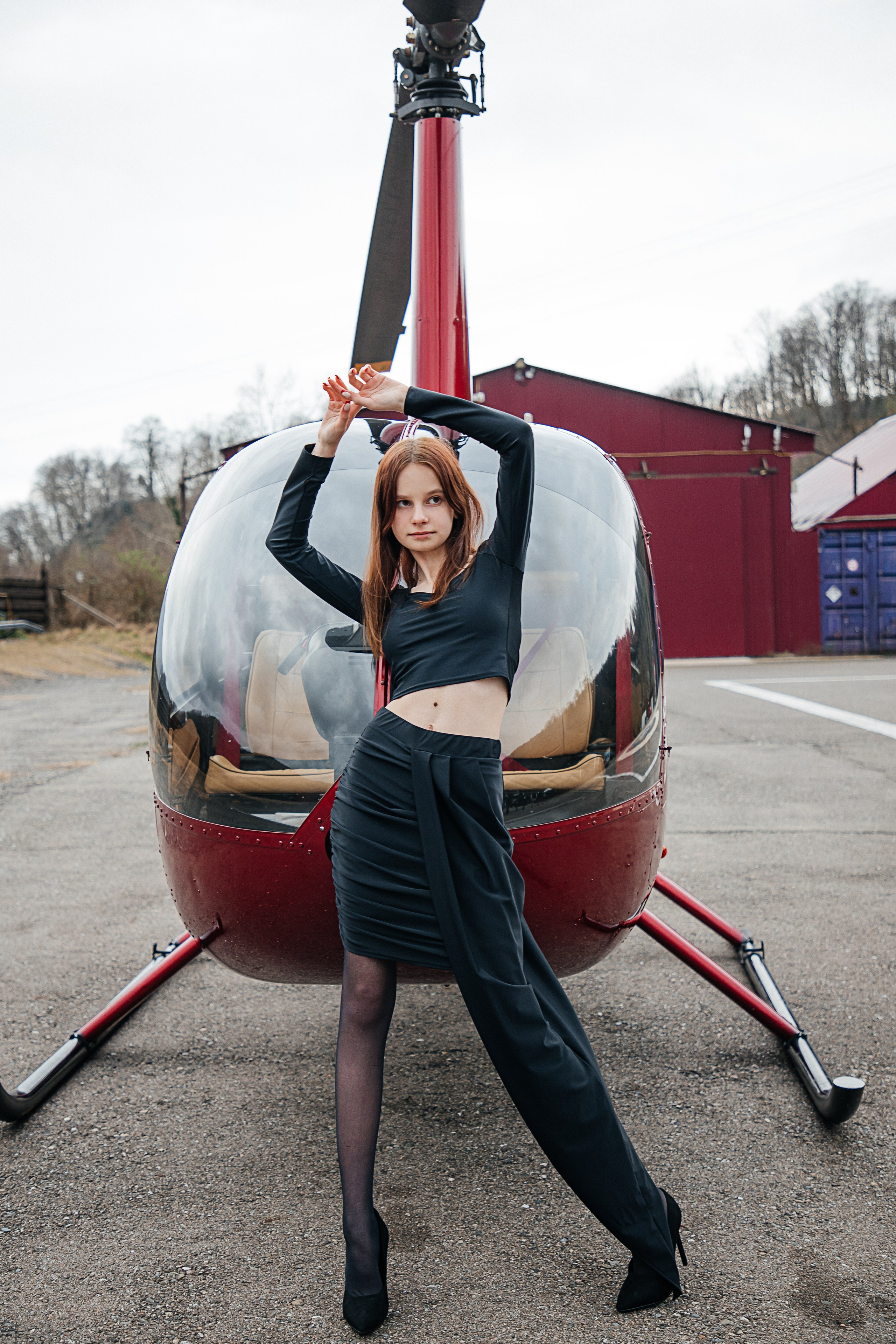 Aviation Style. Efimova Model Agency