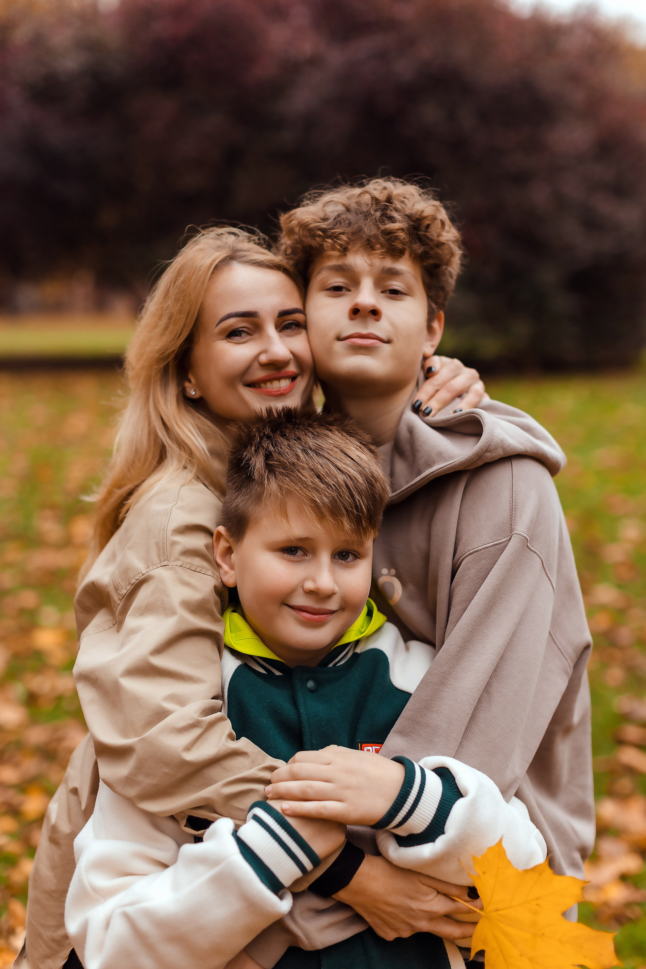 Семейная, золотая осень. Фотограф в Калининграде свадебная фотография, репортажная, фотосессии