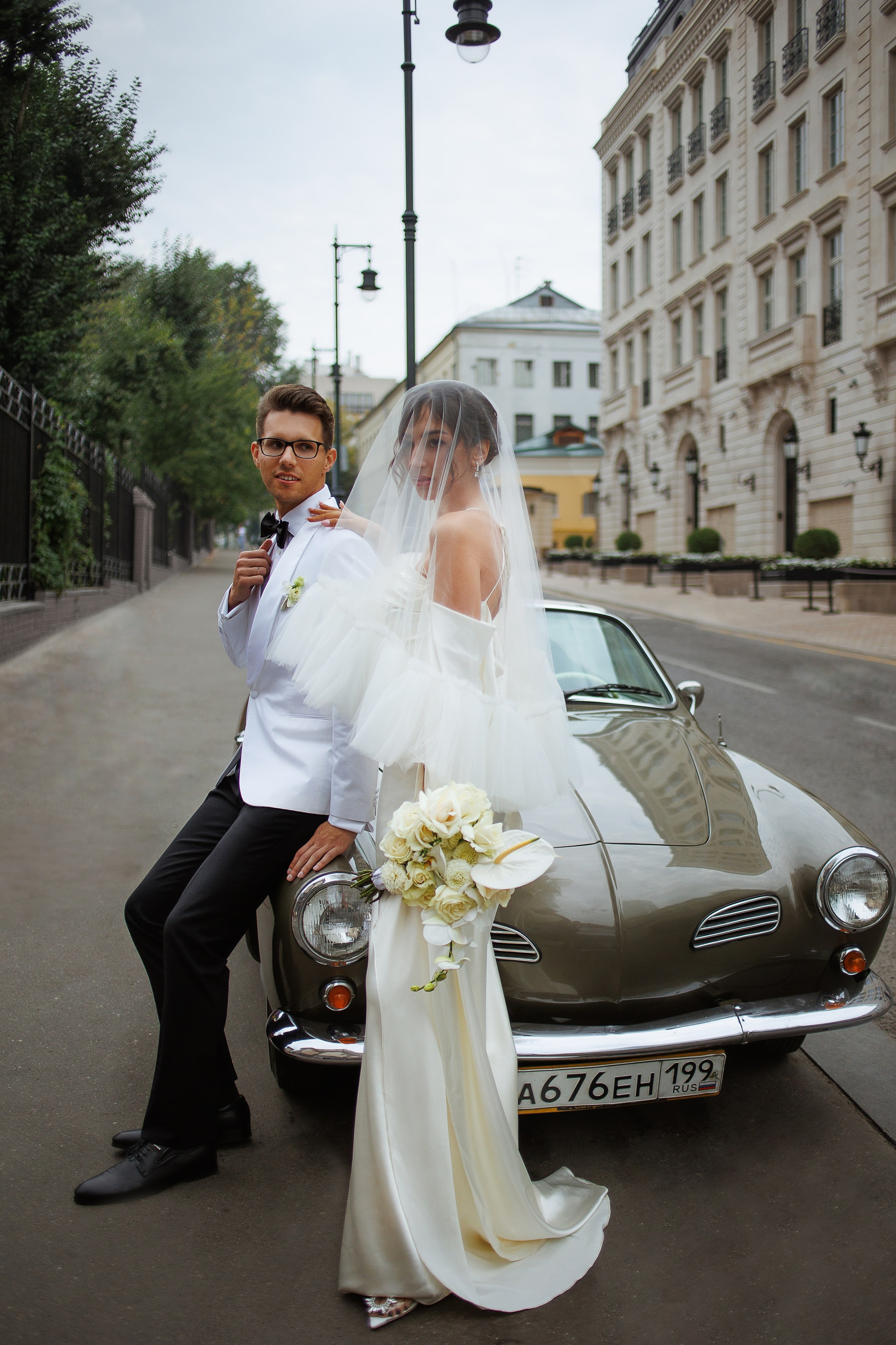 Ретро машина Анна и Владислав. Марковкина КрисТина