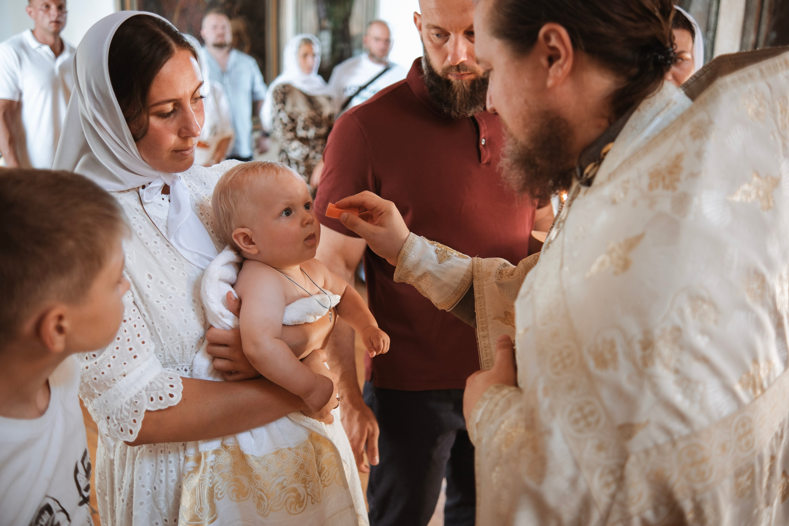 Крещение Тимофея!. Фотограф новорожденных в Брянске Анжелика Прохоренкова