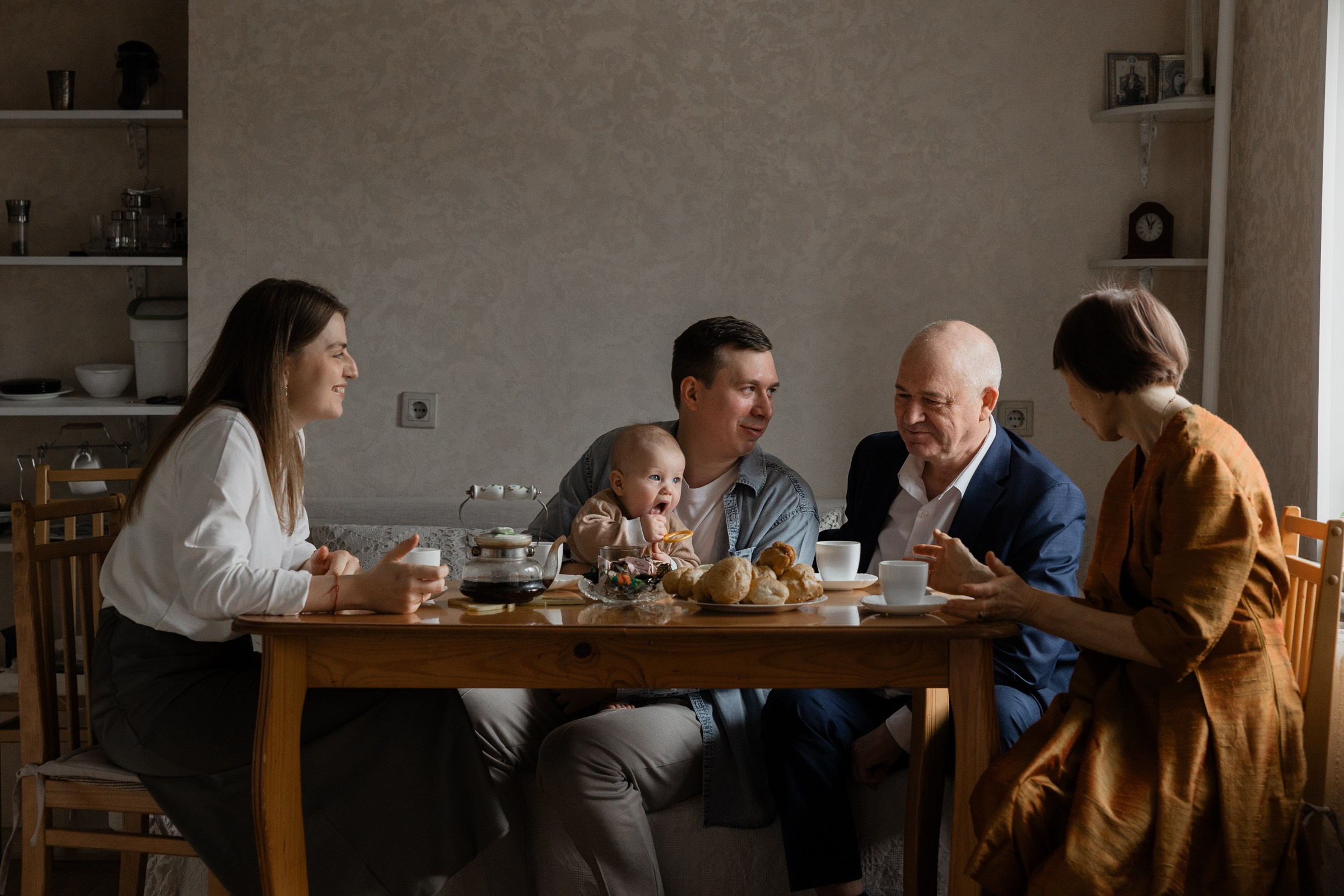 Семейная фотосессия в загородном доме. Свадебный фотограф в Воронеже Куколев Илья