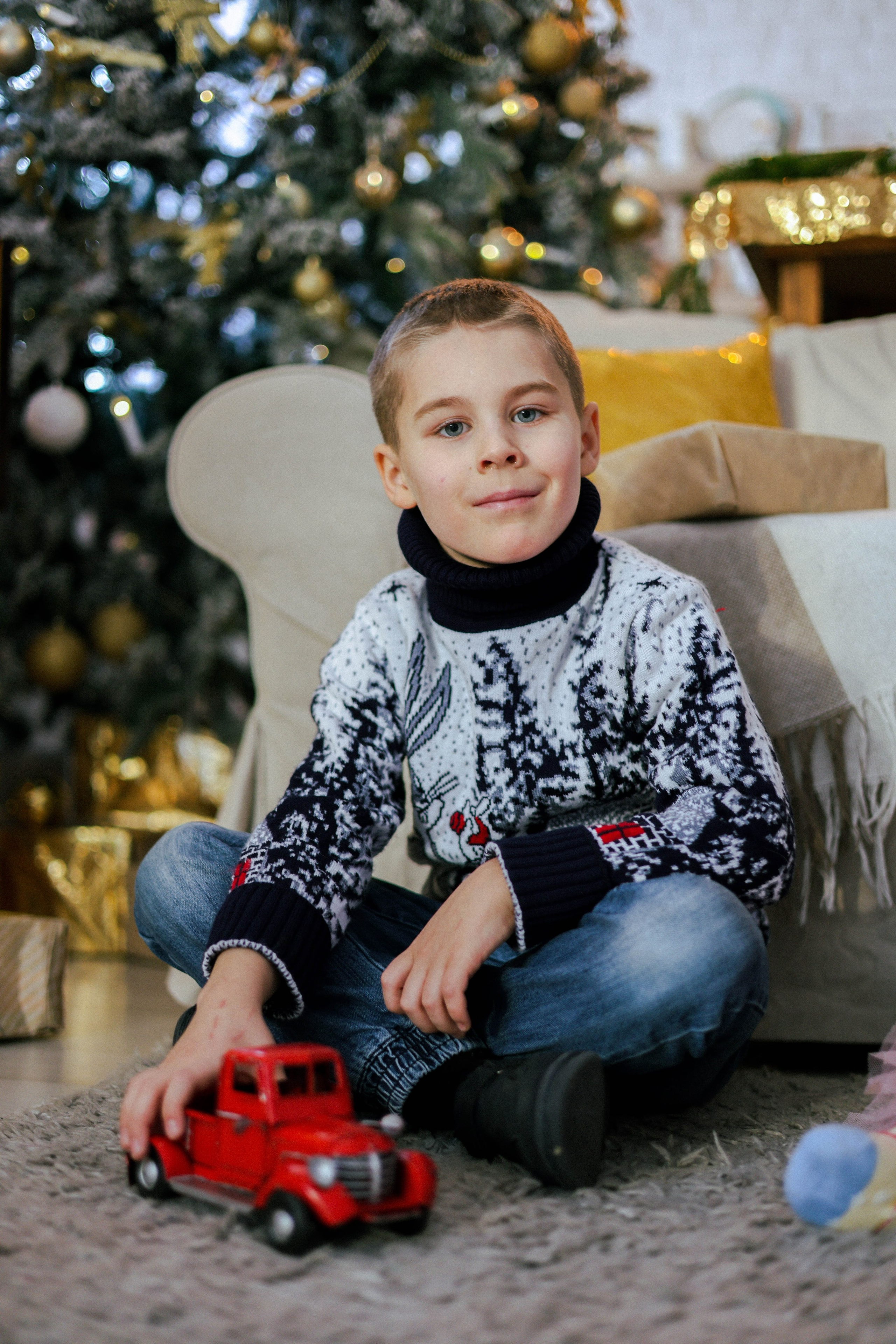 Новогодняя история «Нелля и ее семья». Фотограф в Москве Анастасия Калинина