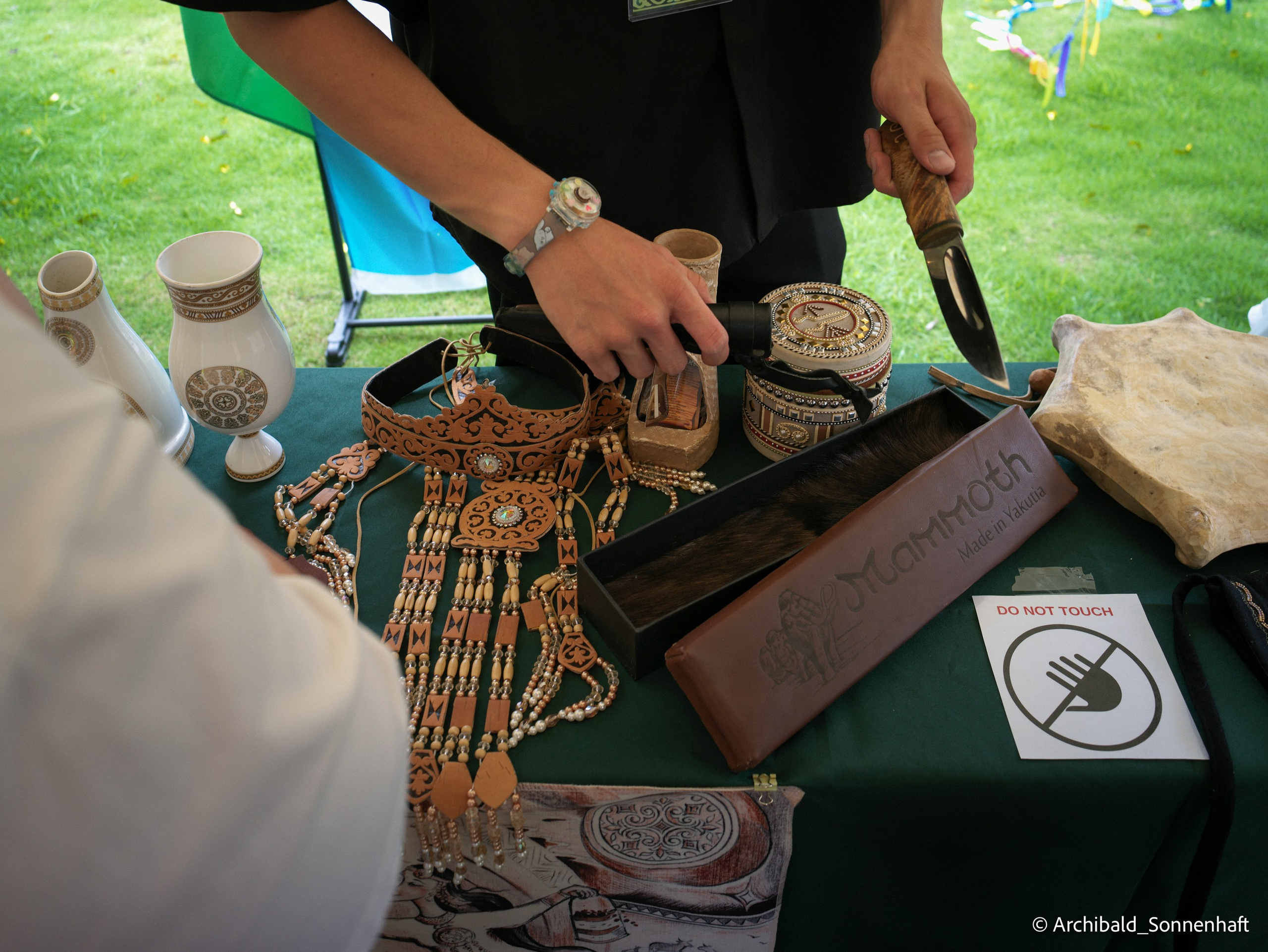 Yakuts festival of rebirth of nature after a hard winter. Photographer in Guangzhou, China. Archibald Sonnenhaft
