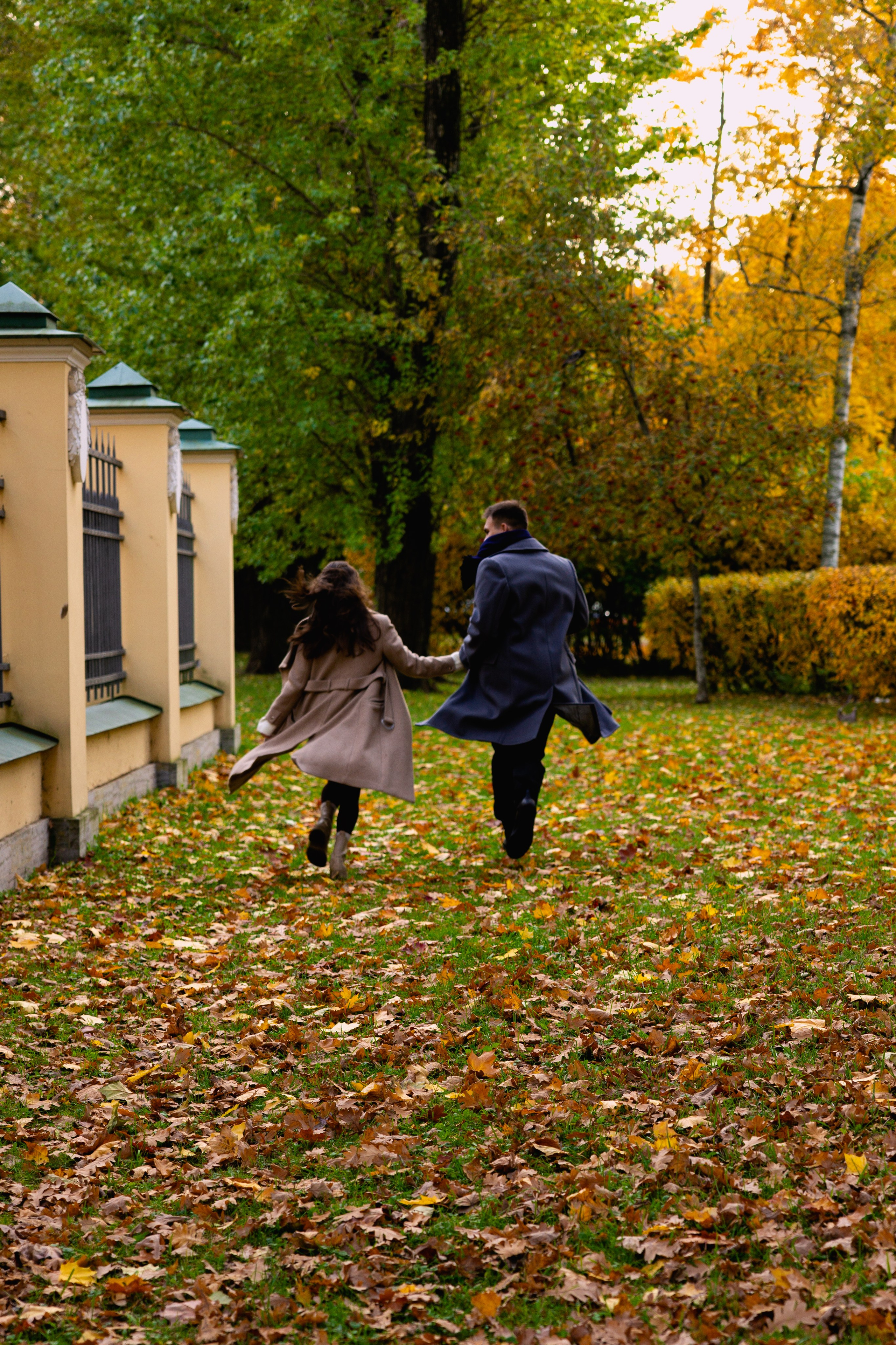 Прогулка по парку. Питерский фотограф