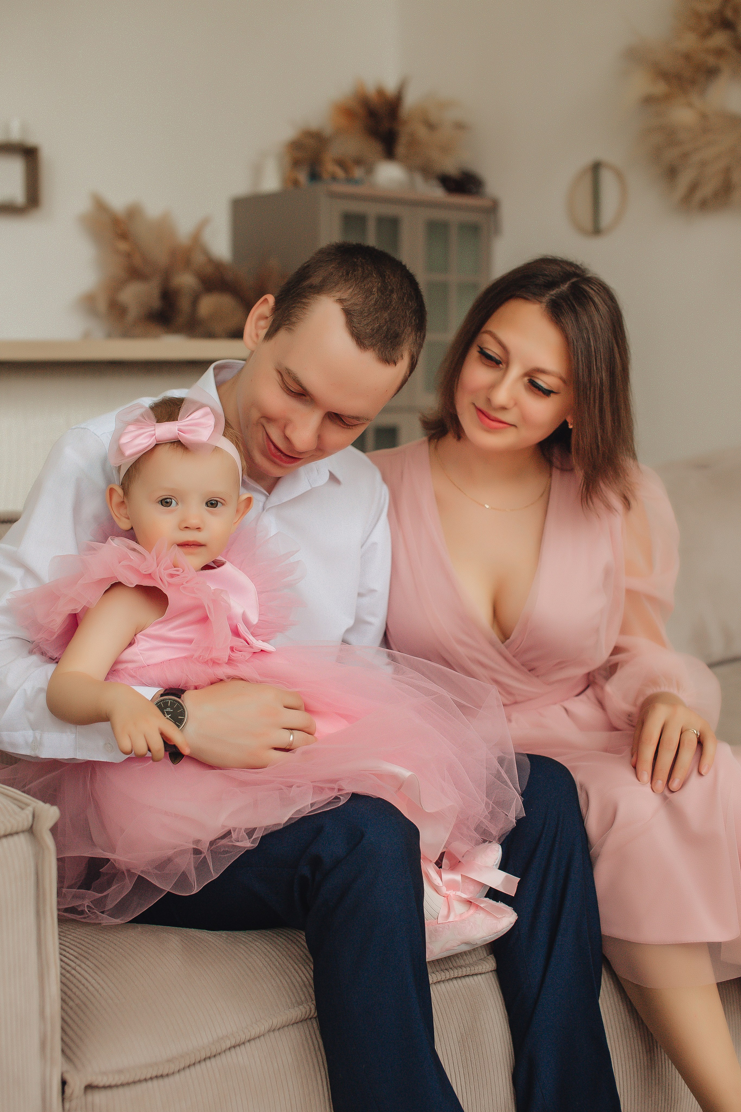 Алина + Коля + Алиса. Студия. Свадебный и семейный фотограф Пушкин Царское Село СПБ Питер Санкт-Петербург и Рязань Ольга Козлова