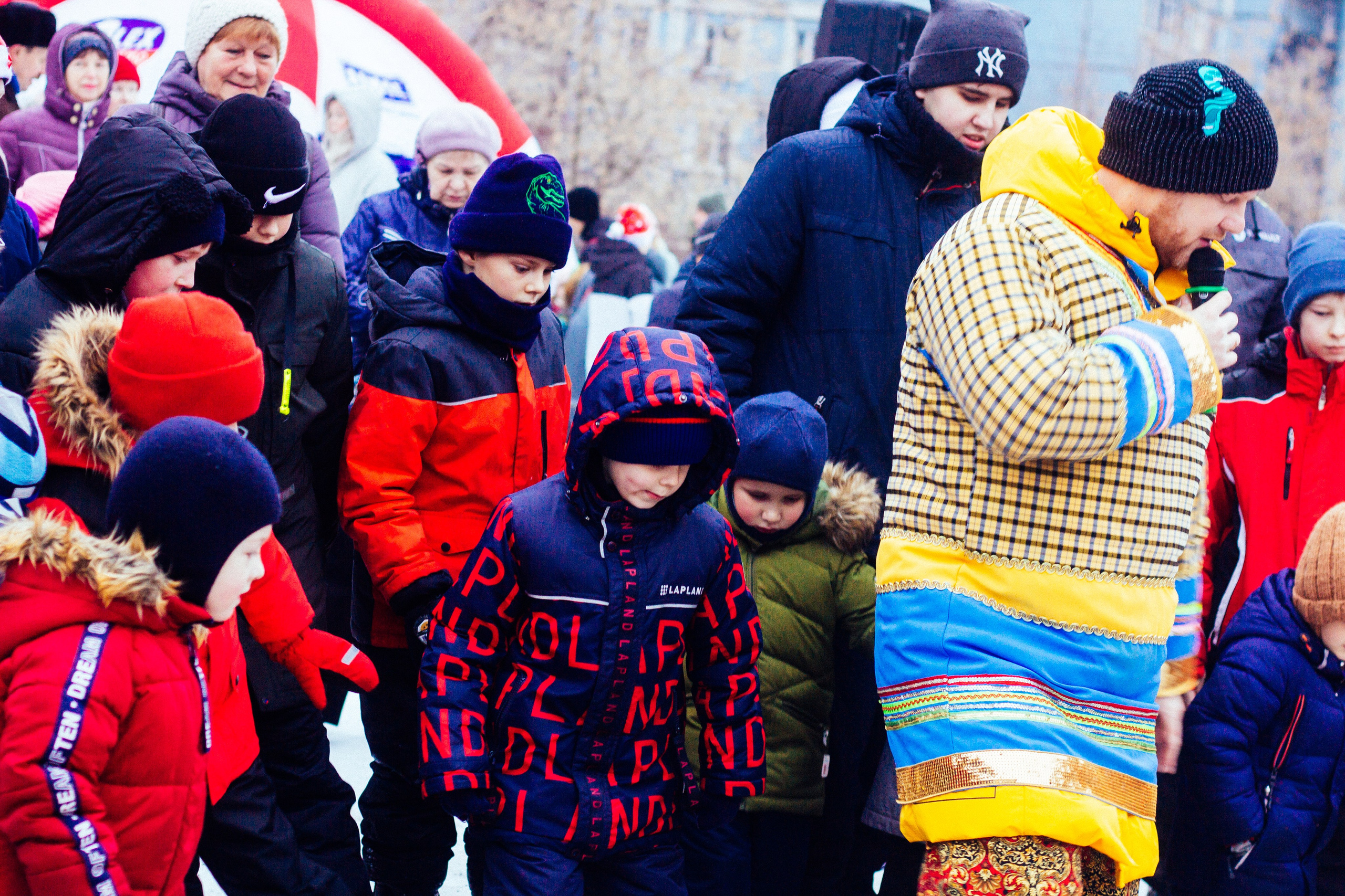 Дворовая ёлка. Детский и семейный фотограф, фотограф мероприятий Нижний Новгород