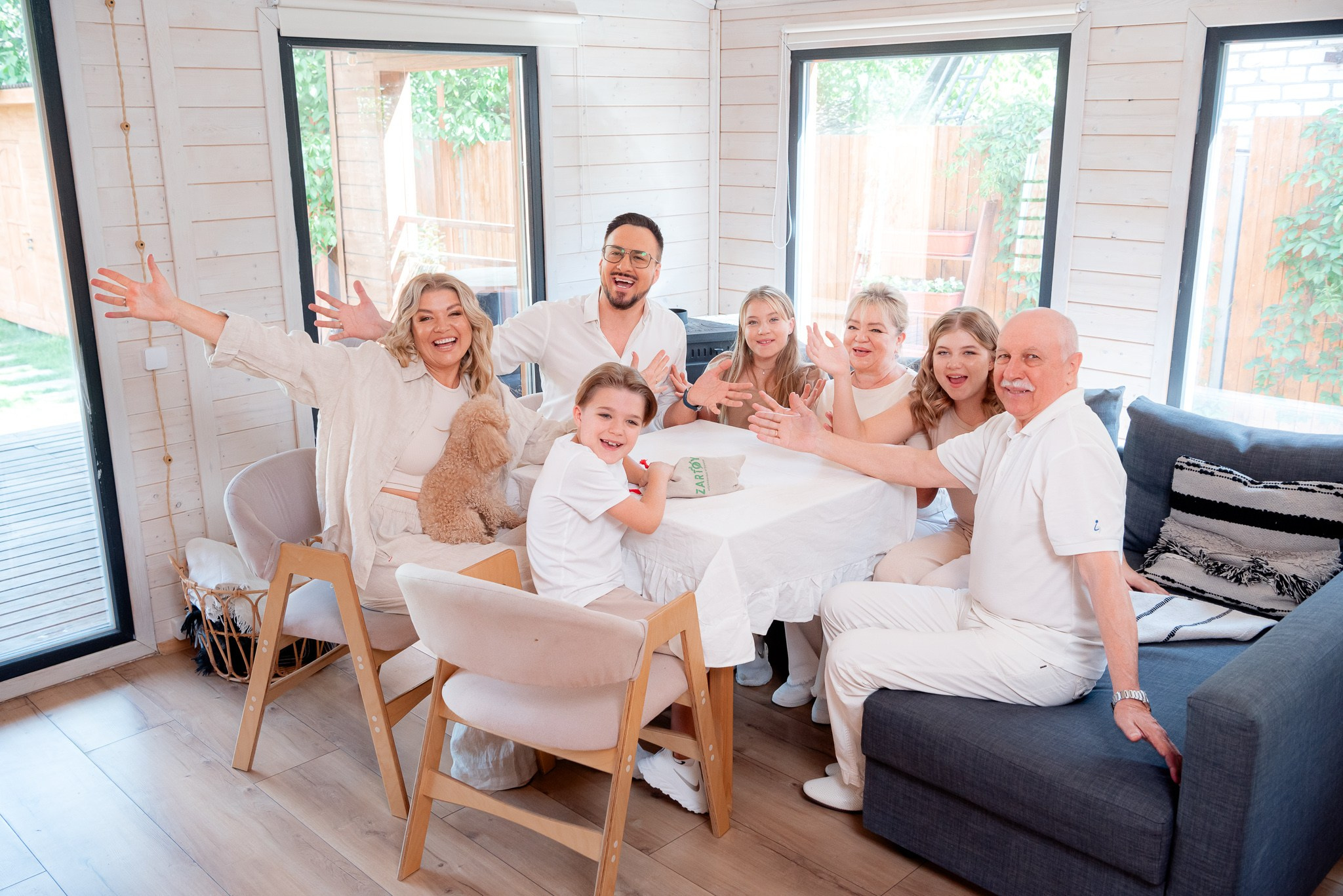 Рекламная съёмка для Царицынской игрушки с семьёй Клюс в Волгограде. Фотограф в Волгограде и Волжском Александр Горбань