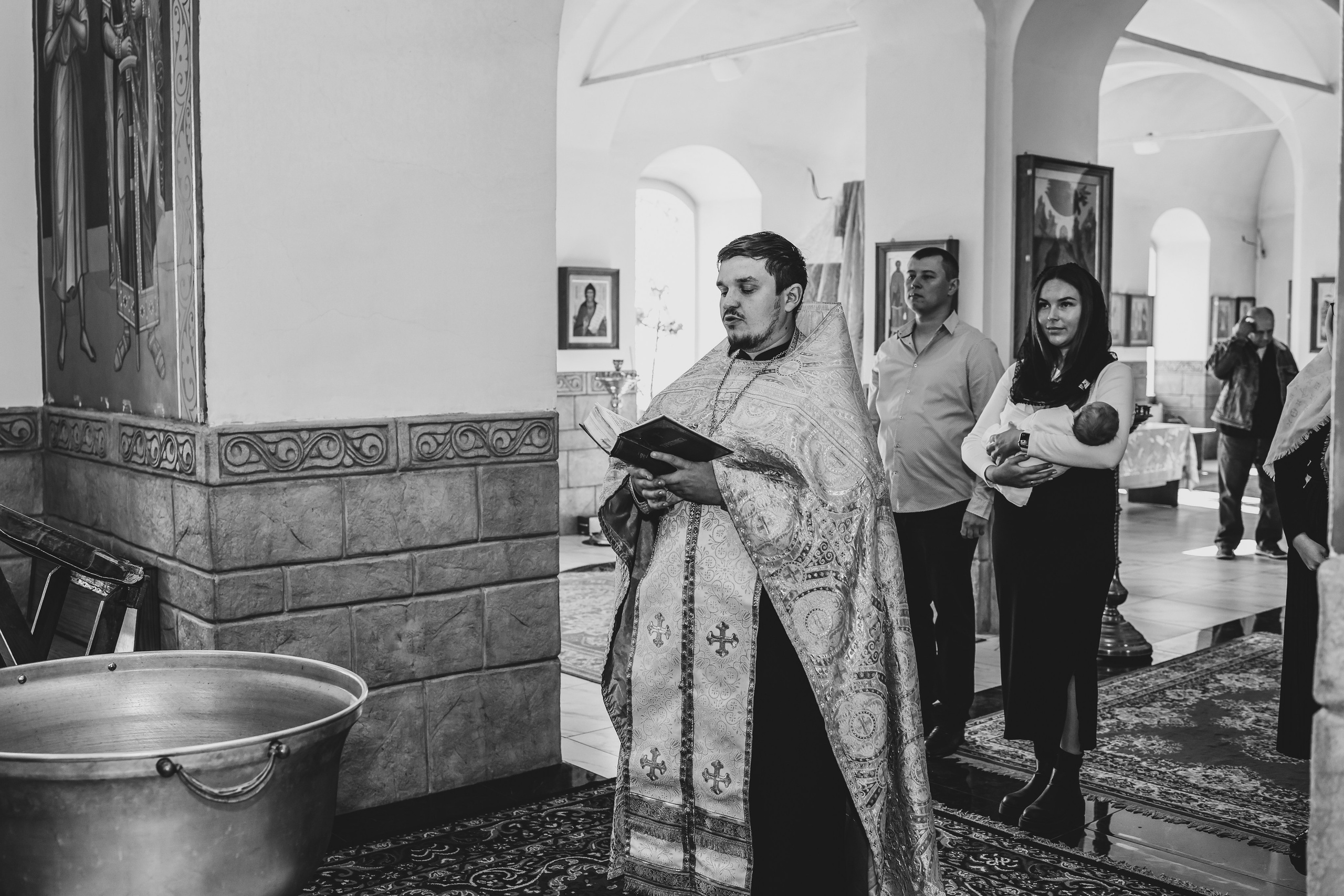 Крестины Льва. Свадебный и семейный фотограф в Воронеже Ксения Воротникова