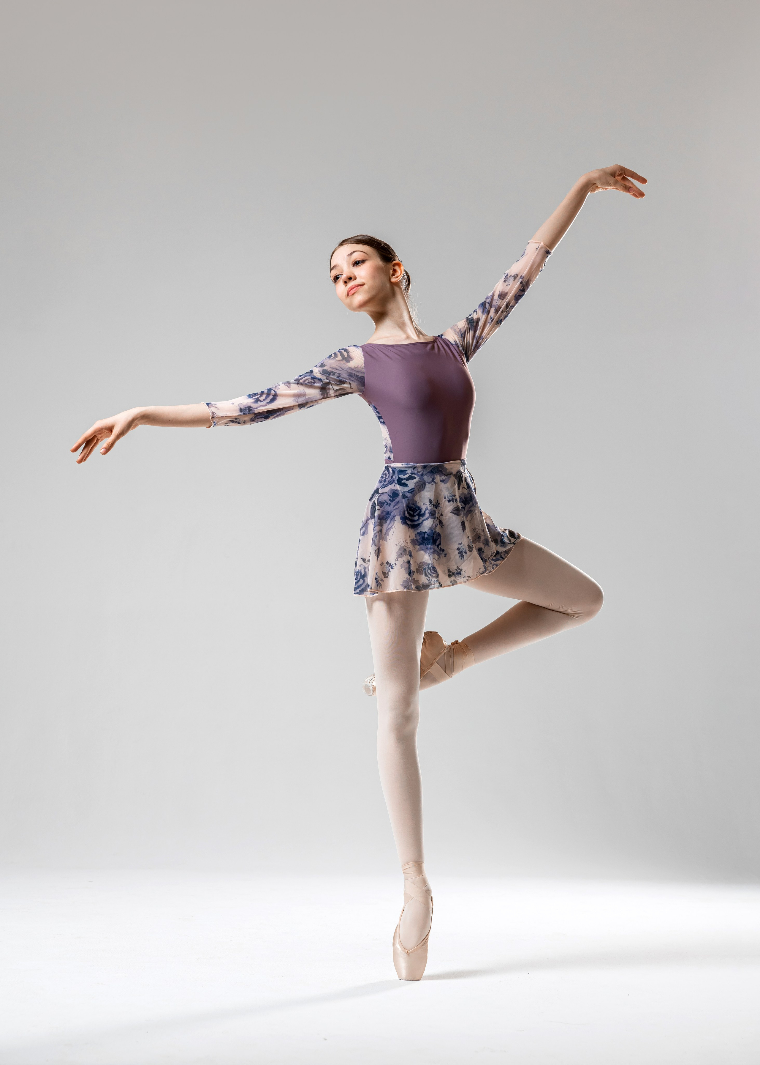 Балетная съёмка на белой циклораме и фонах. Балетный фотограф Алина Ханько — Душа Балета