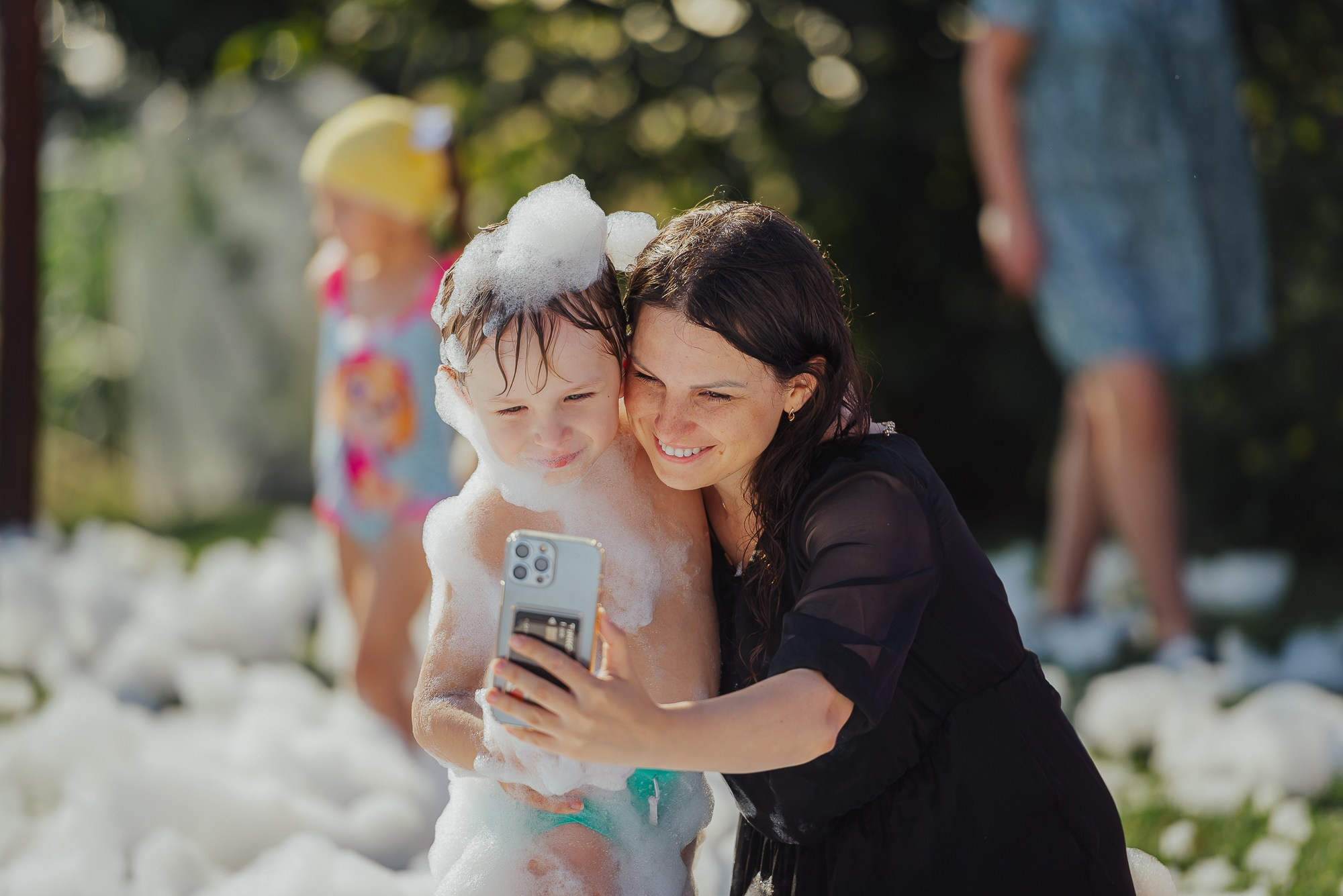 Детский день рождения с аниматором, пенная вечеринка. Свадебный и репортажный фотограф в Ярославле Евгений Сальников