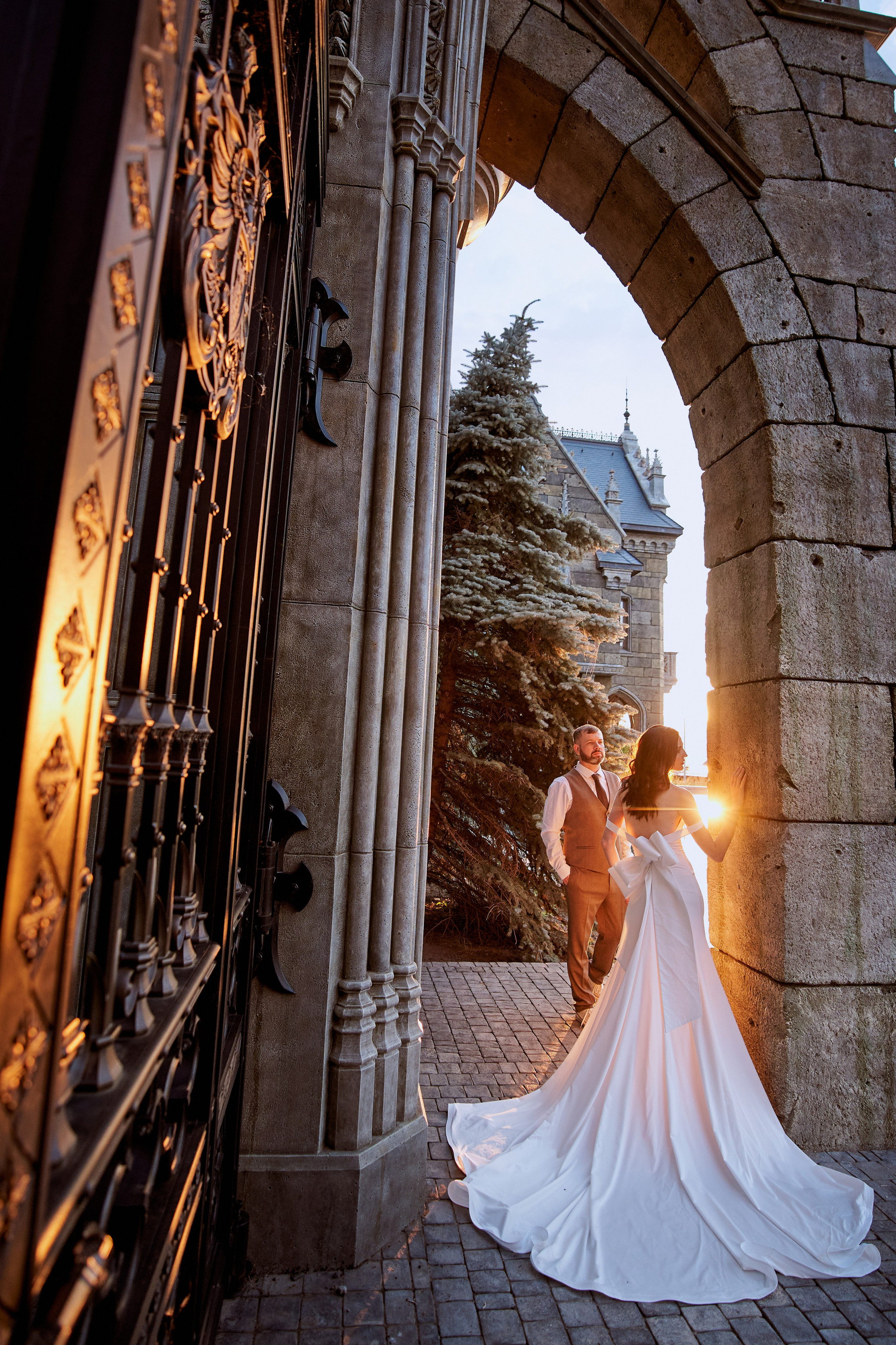 Свадебная съемка. Фотограф Батурин Денис — Фотосессия в Замке Гарибальди