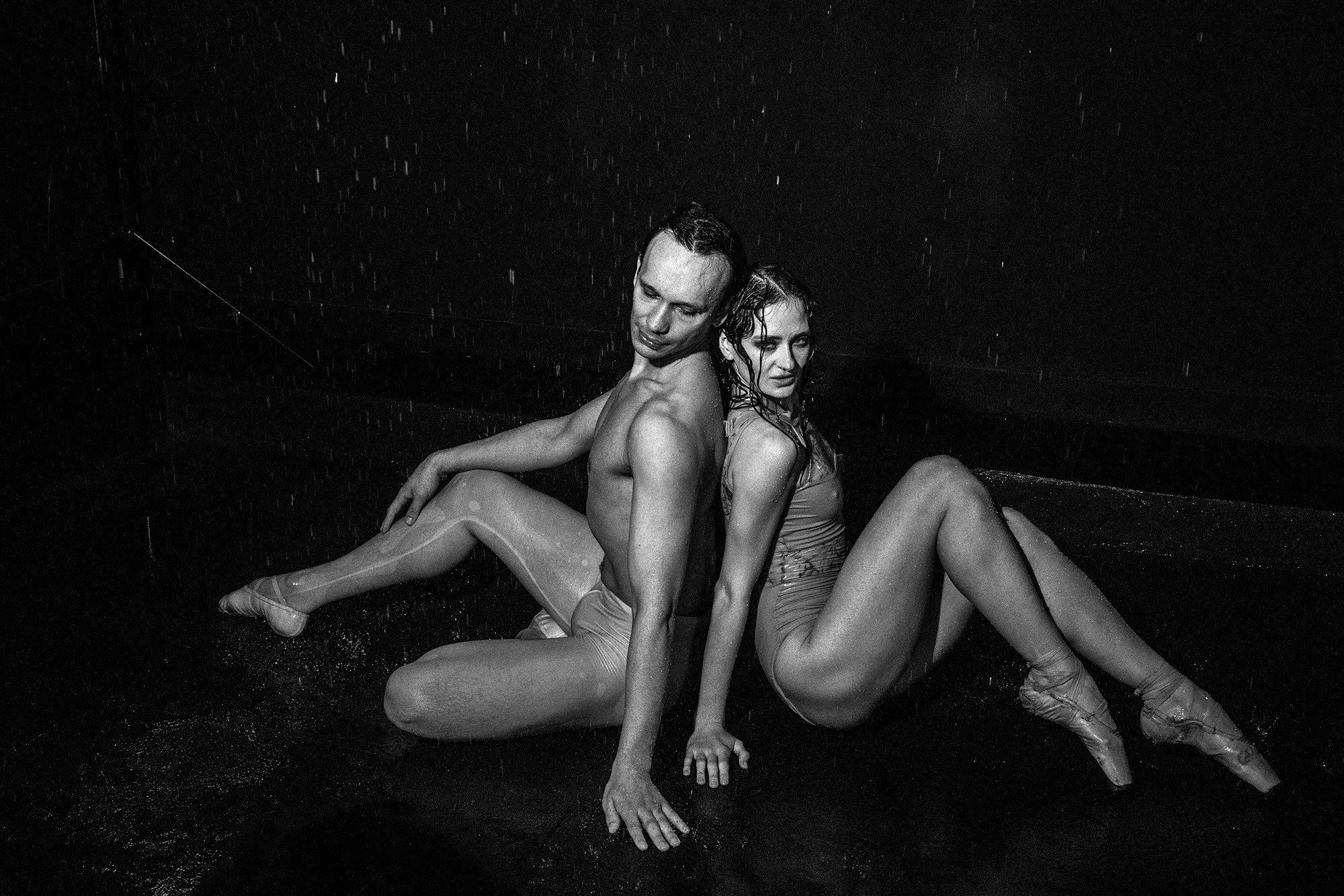 Love Story под дождем. Фотограф и дизайнер в Москве Екатерина Лобачева