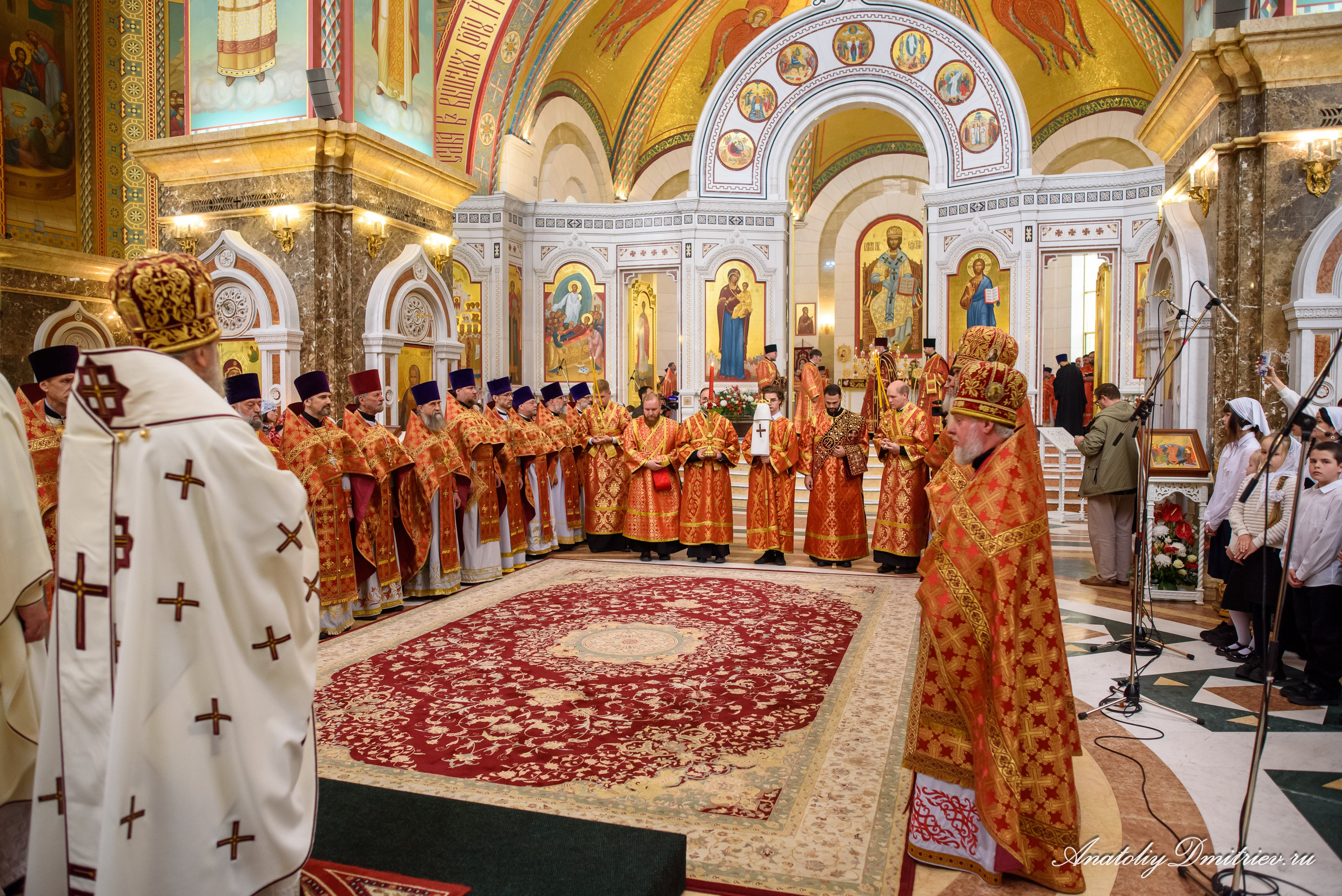Служба на 40-летие Калининградской епархии. Фотограф  Крещения и Венчания Калининград