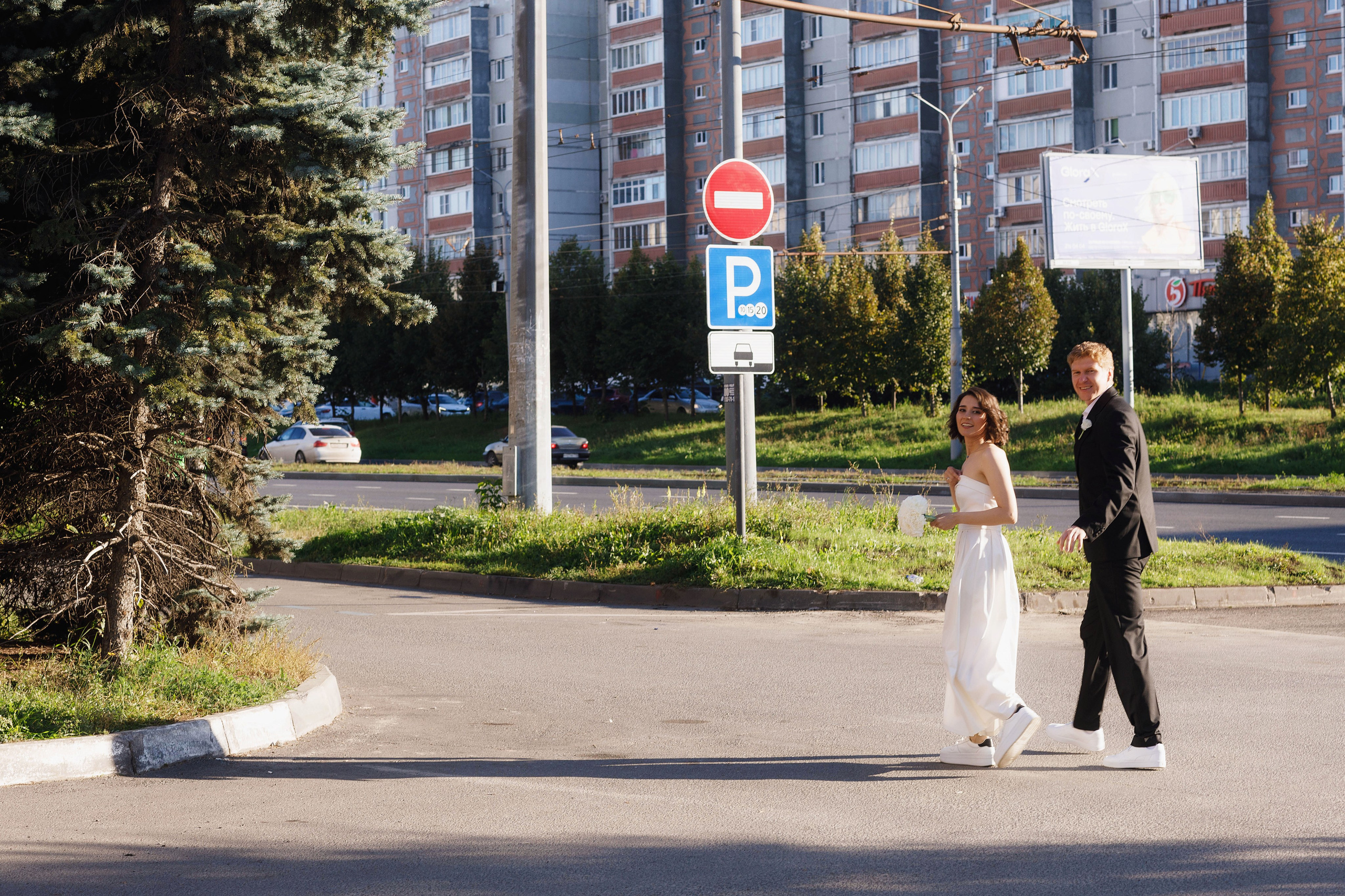 Владимир и Дания. Свадебная фотосессия в Казани. Портретный и репортажный фотограф в Чебоксарах Андриян Чаркин