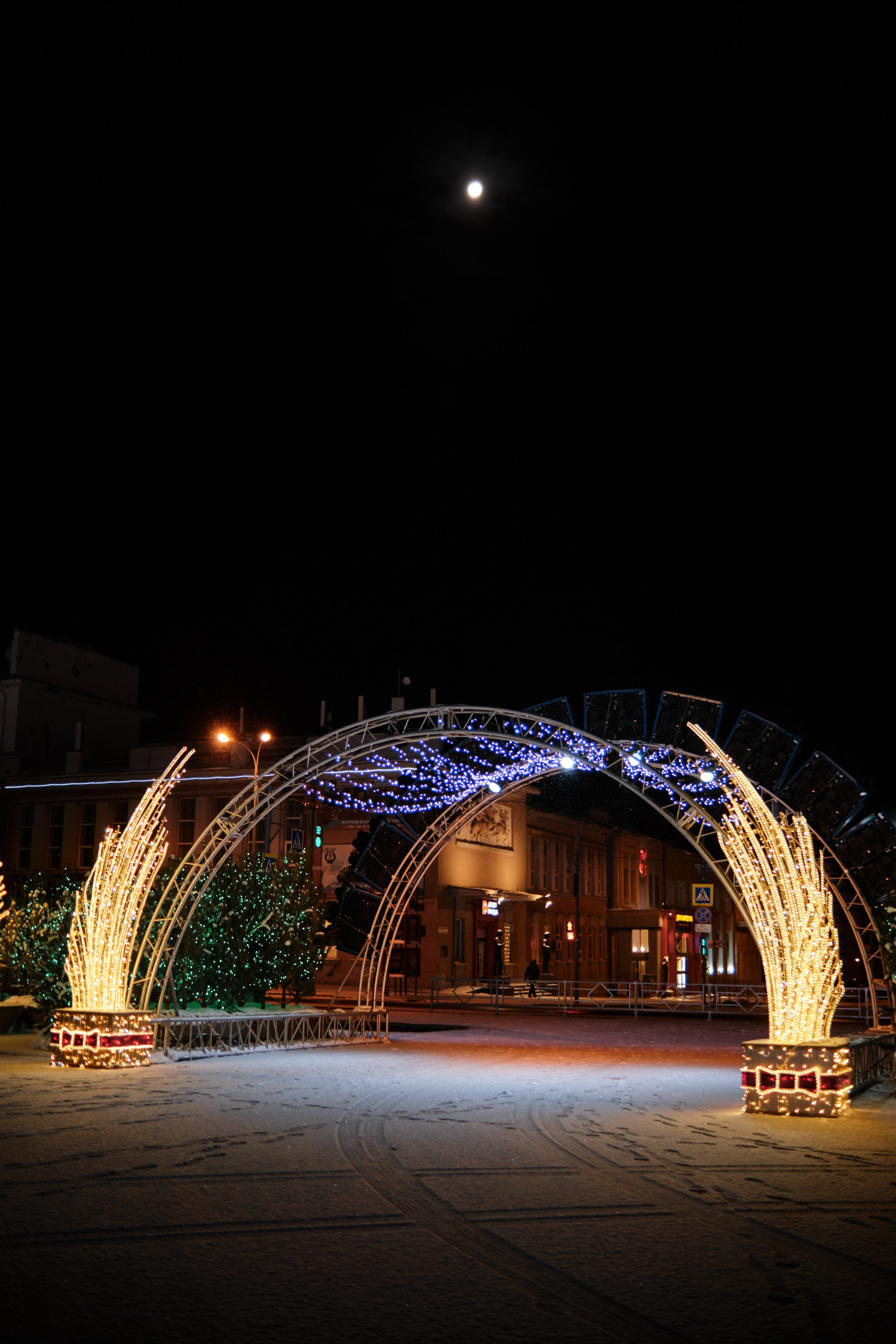 Новогодние виды Самары