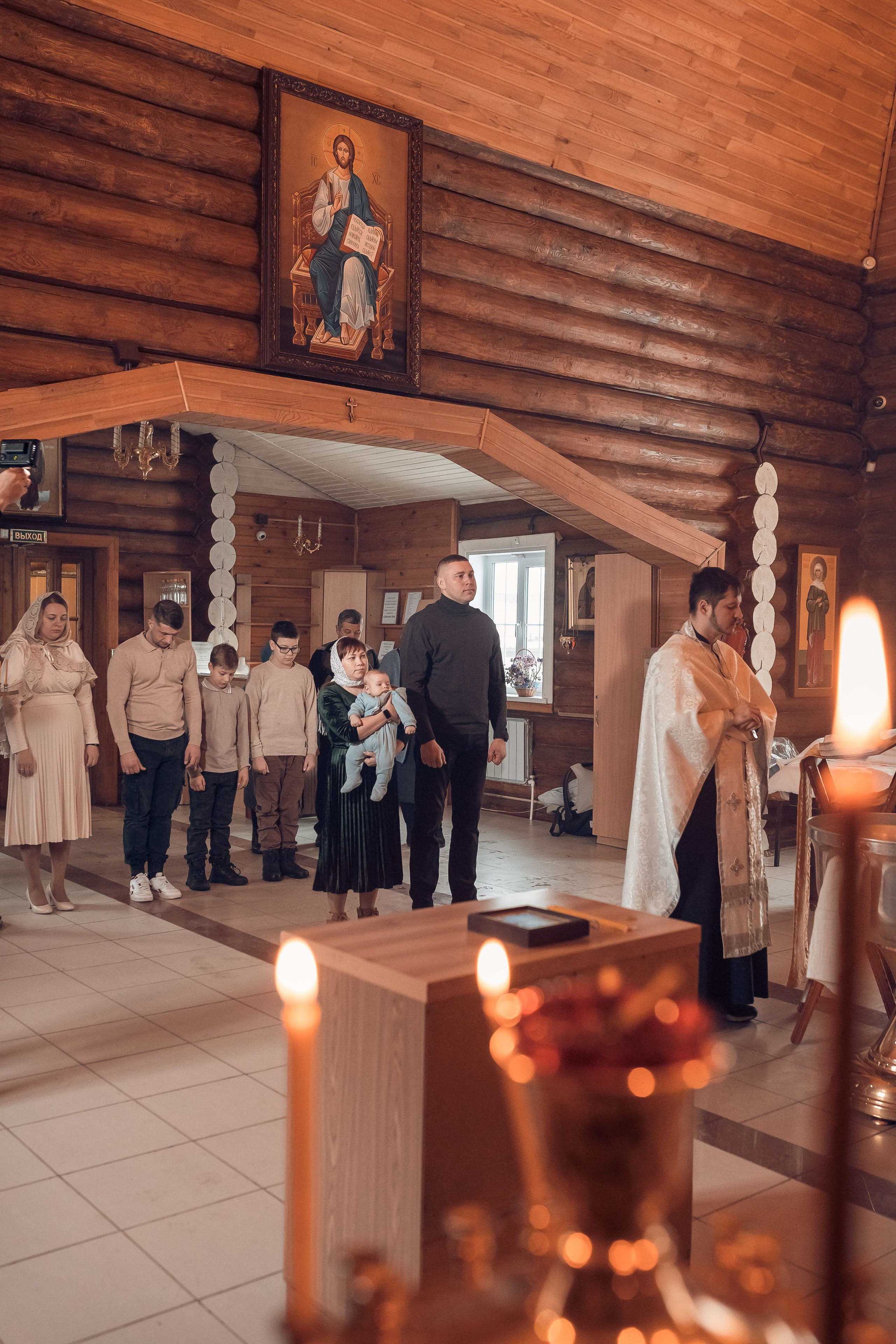Крещение Мирона. Съемка Таинств Крещения Венчания, детские и семейные съемки в Пензе