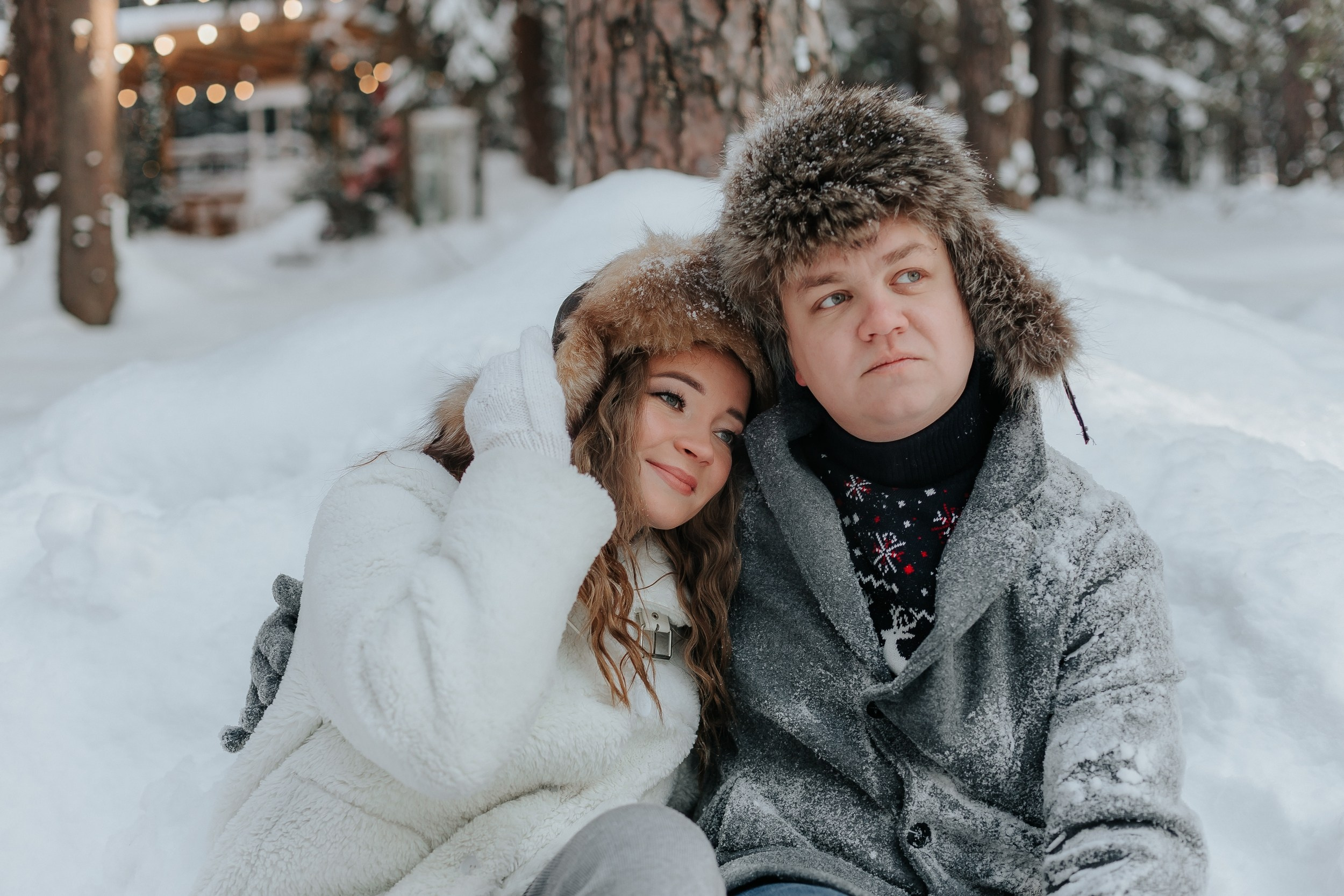 Снежная Family Story. Свадебный фотограф Пермь