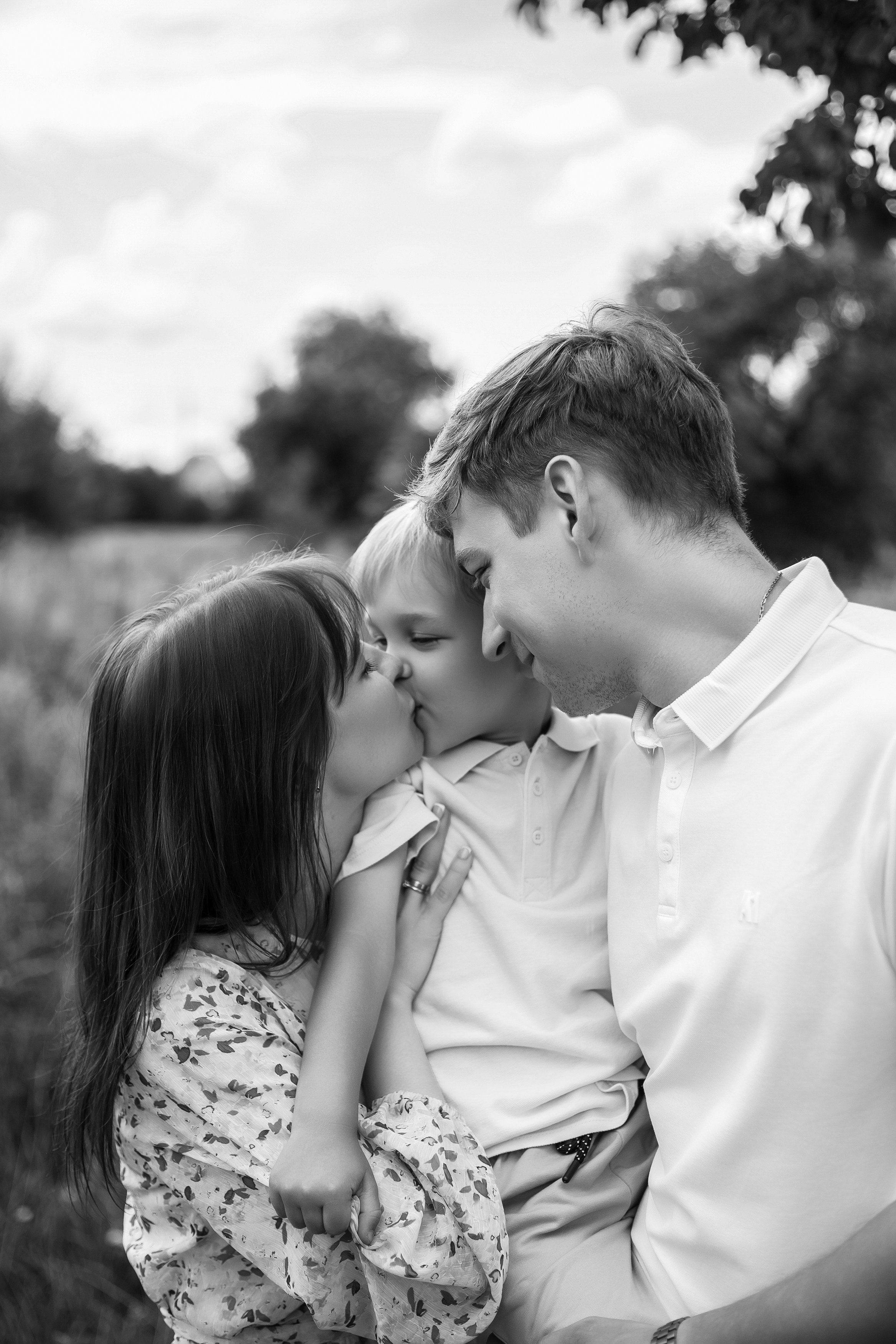 Андрей, Вера и Миша. Портретный, семейный, свадебный фотограф в Брянске Маргарита Василькова