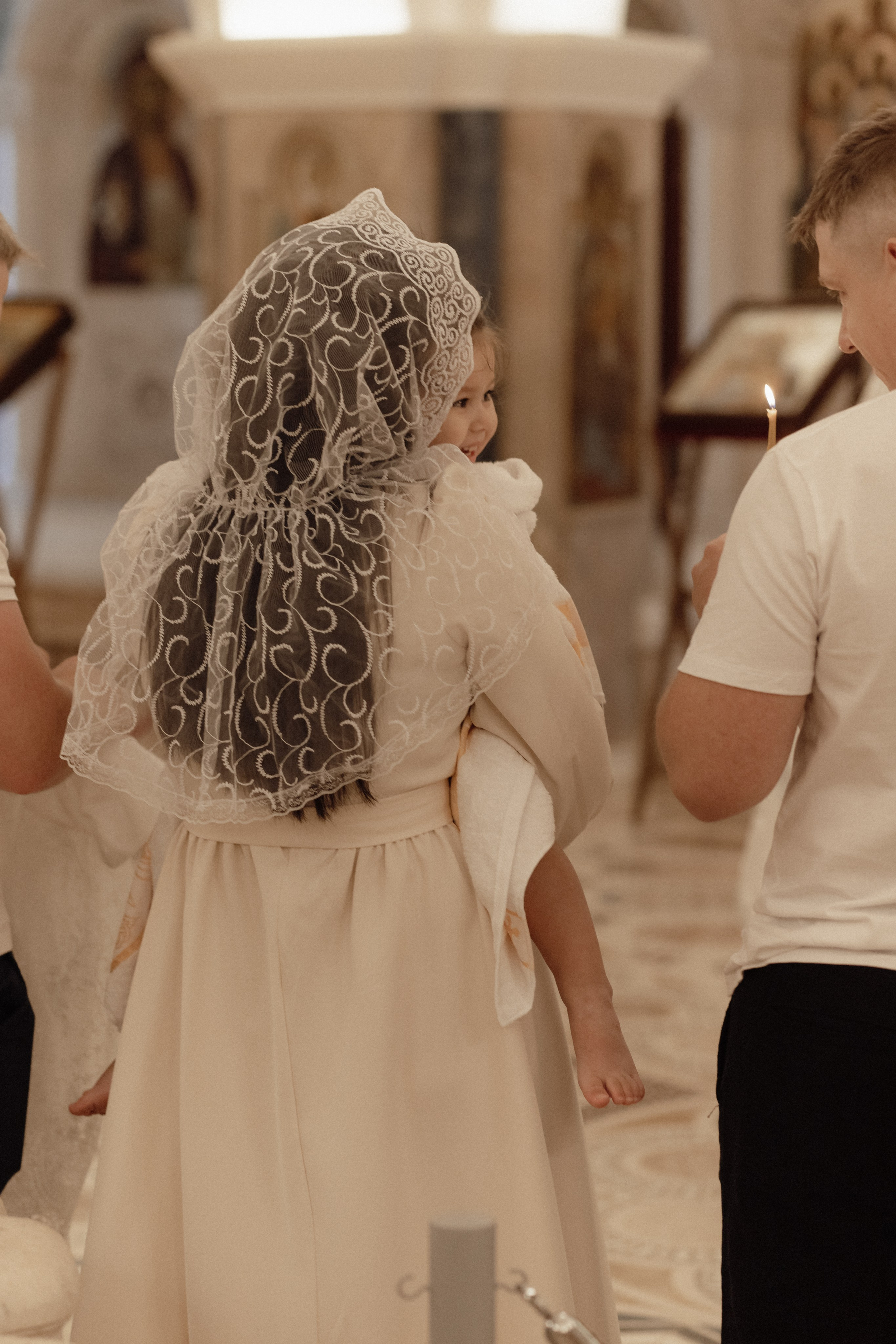 Крещение Киры. Семейный и свадебный фотограф в Челябинске Мария Леонтьева