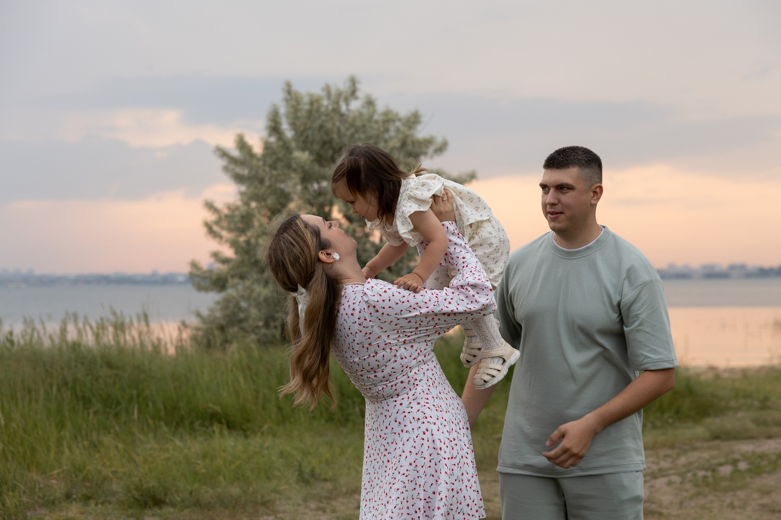 Денис, Наталья и София. Семейный и свадебный фотограф в Челябинске Мария Леонтьева