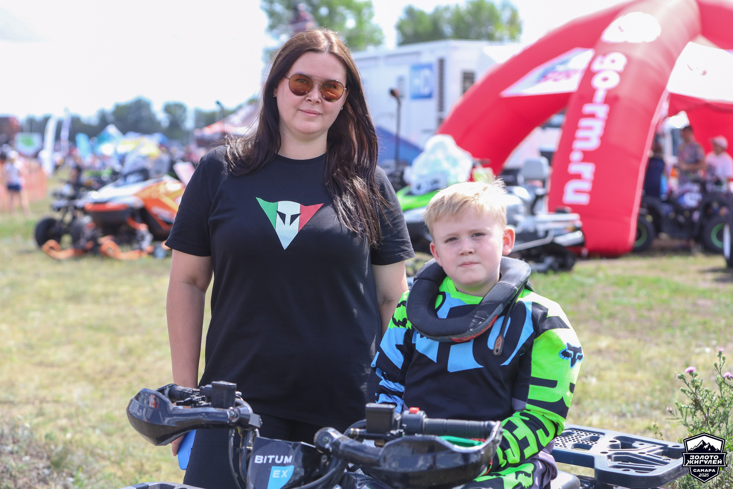Заезды «МИНИ ДЕТИ» и «МАКСИ ДЕТИ». Кубок России по гонкам с водными препятствиями на квадроциклах «Золото Жигулей 2025». Спортивный фотограф в Самаре