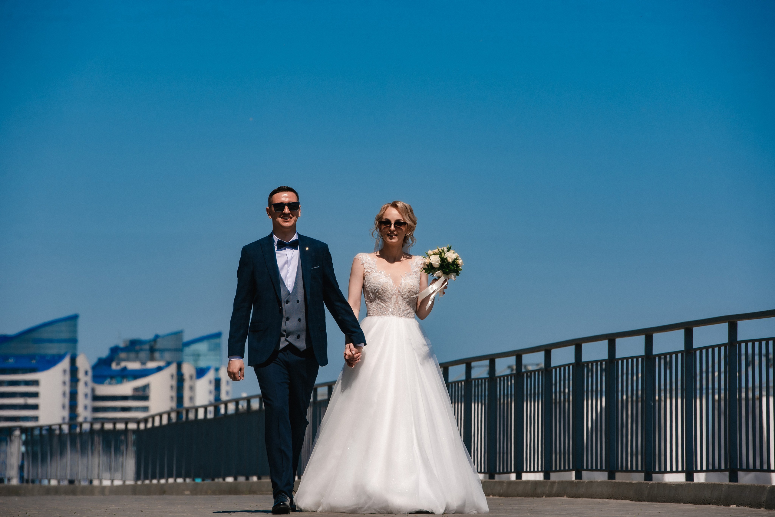 Свадьба в солнечный день в Барнауле. Сергей Богомолов. Свадебный и семейный фотограф