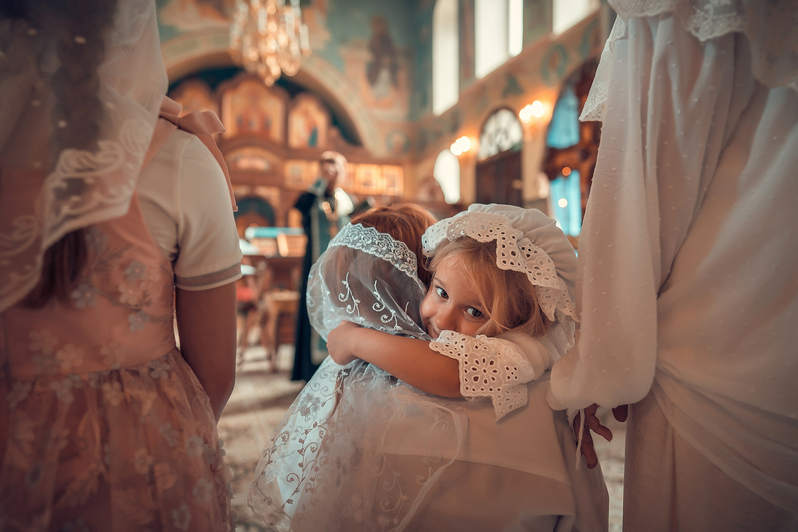 Крещение Даны. Фотограф на Крещение и Венчание в Красноярске Рамазанова Юлия