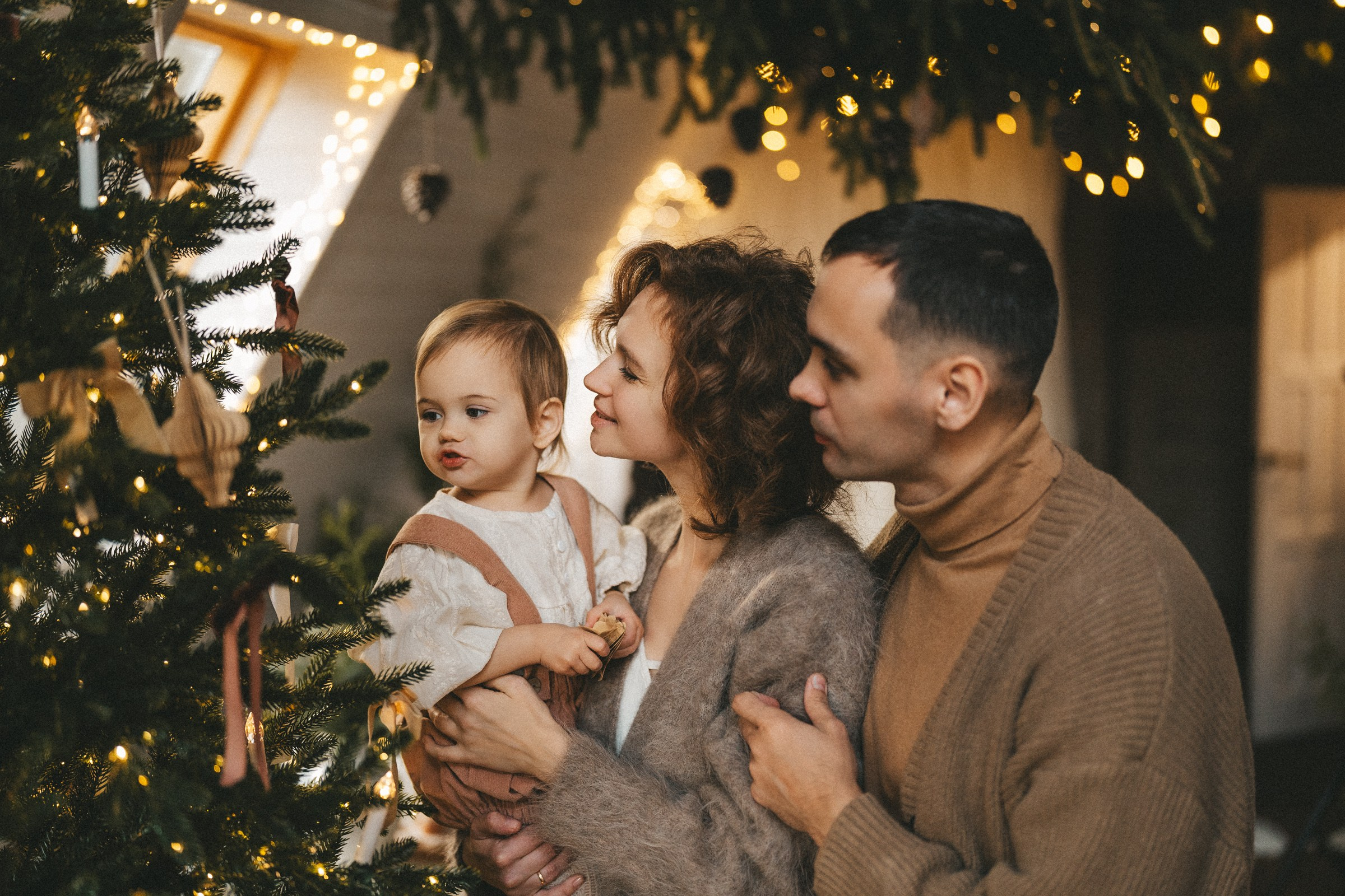 Новогодняя, семейная фотосессия в доме Элли г. Пушкино. Семейный и детский фотограф в Сергиев Посаде, Хотьково Якимчук Любовь