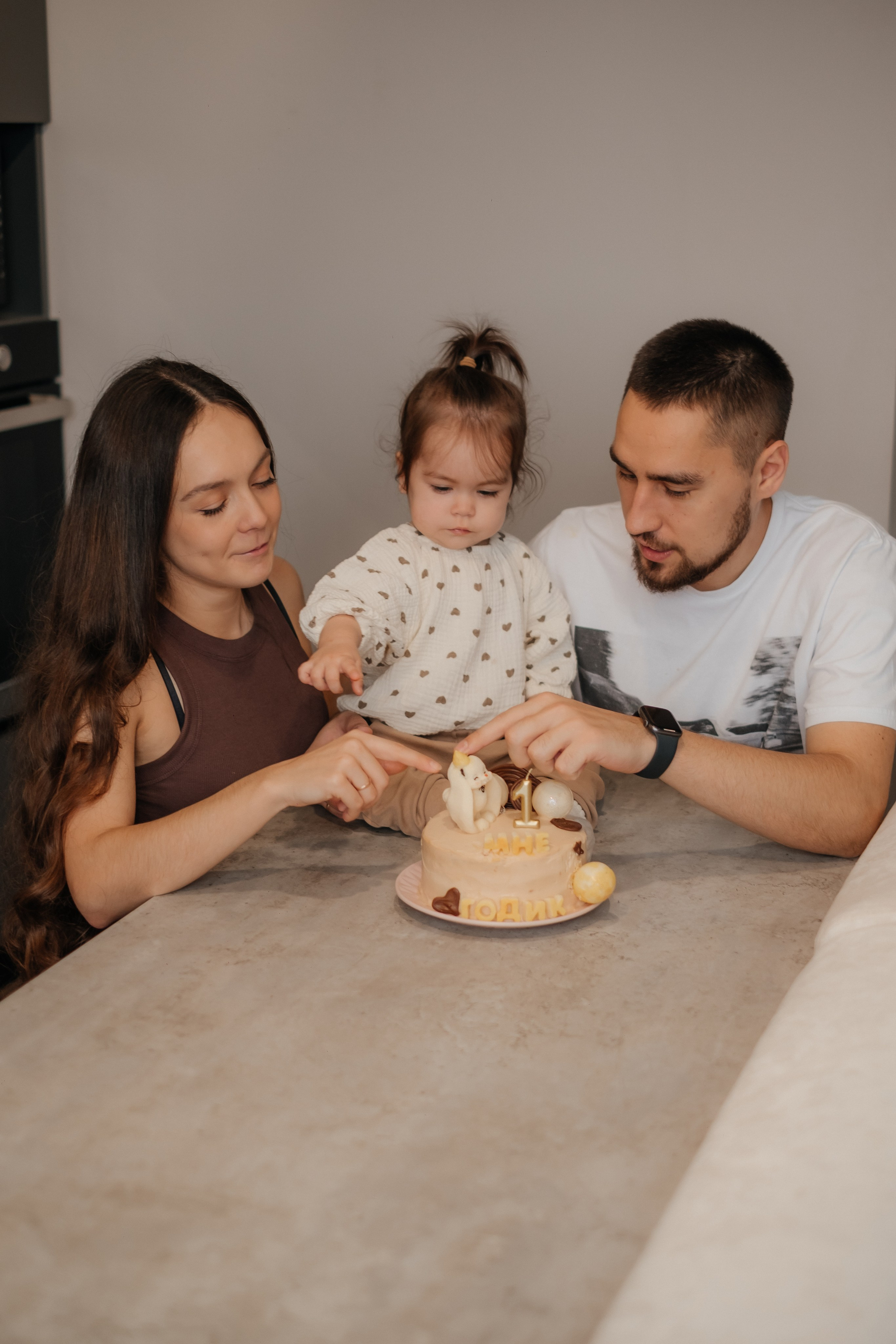 Катя, Саша и Еся | домашняя съемка. Фотограф в Новосибирске Диана Ильиных