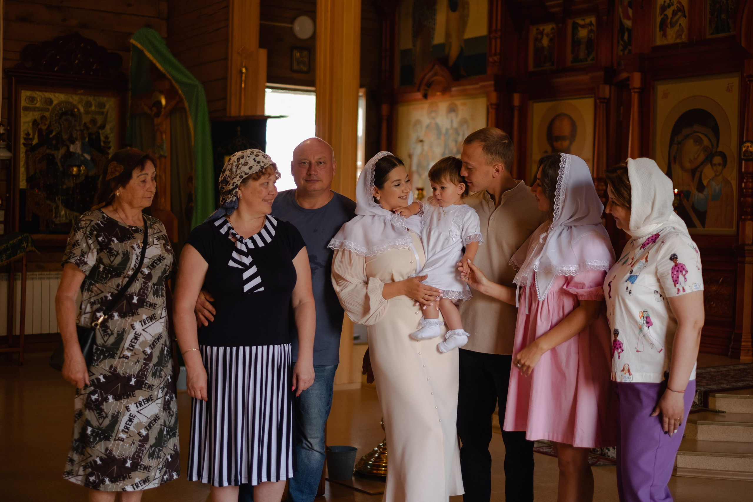 Крещение Таисии. Фотограф в Новосибирске Диана Ильиных