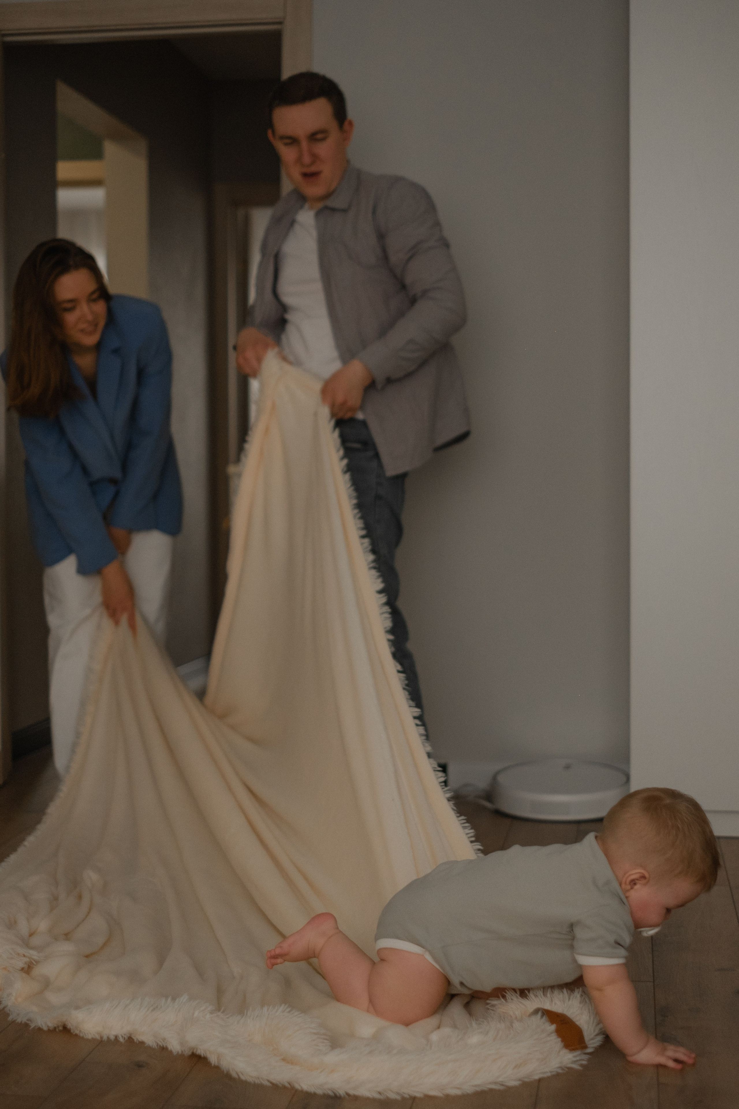 Настя, Дима и Костя | домашняя съемка. Фотограф в Новосибирске Диана Ильиных