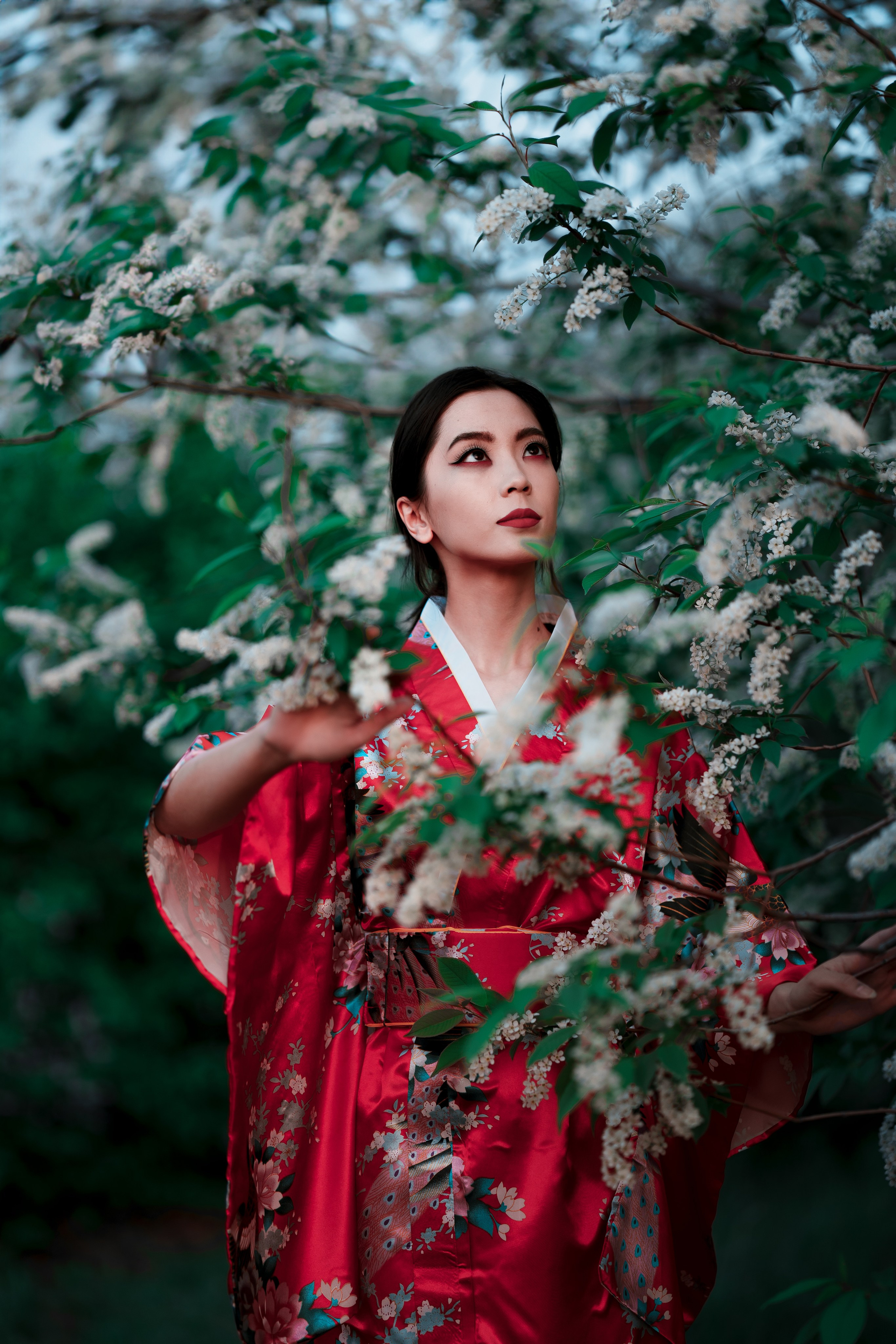 Гейша в саду. Фотограф в Москве Павел Моисеев