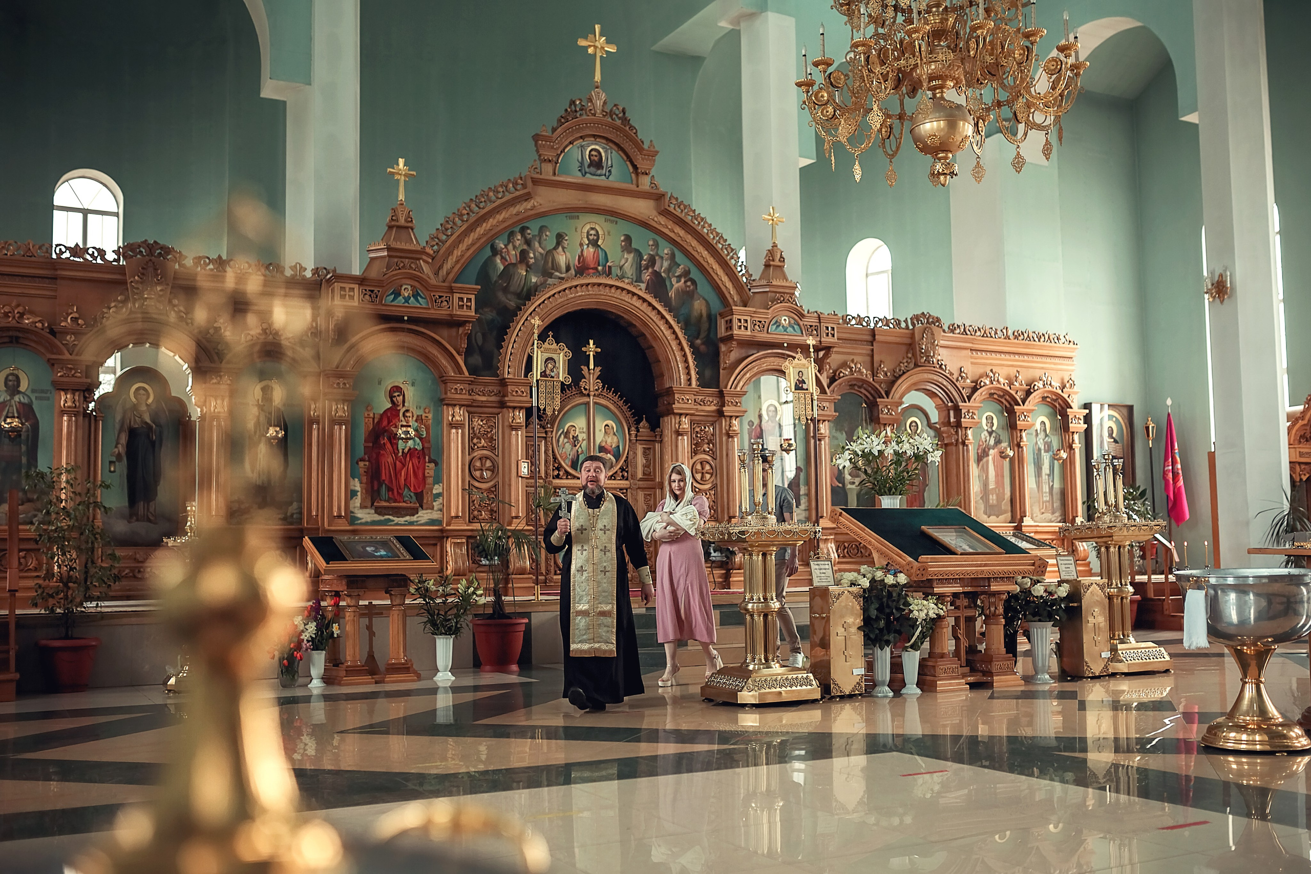 Крещение Софии. Семейный и детский фотограф Екатерина Савёлова