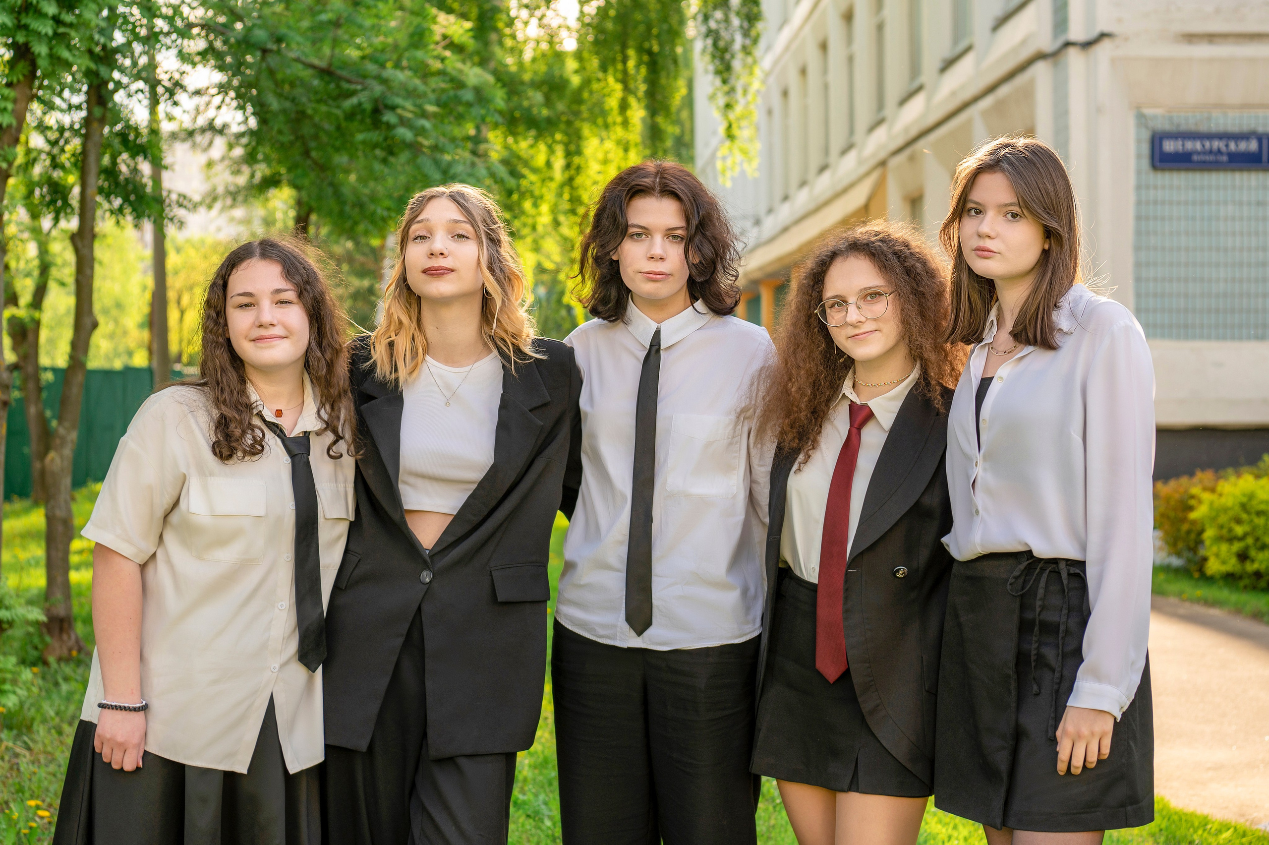 Весенняя фотосессия Школа 953. Детский и семейный фотограф г. Москва Оксана Катаджи