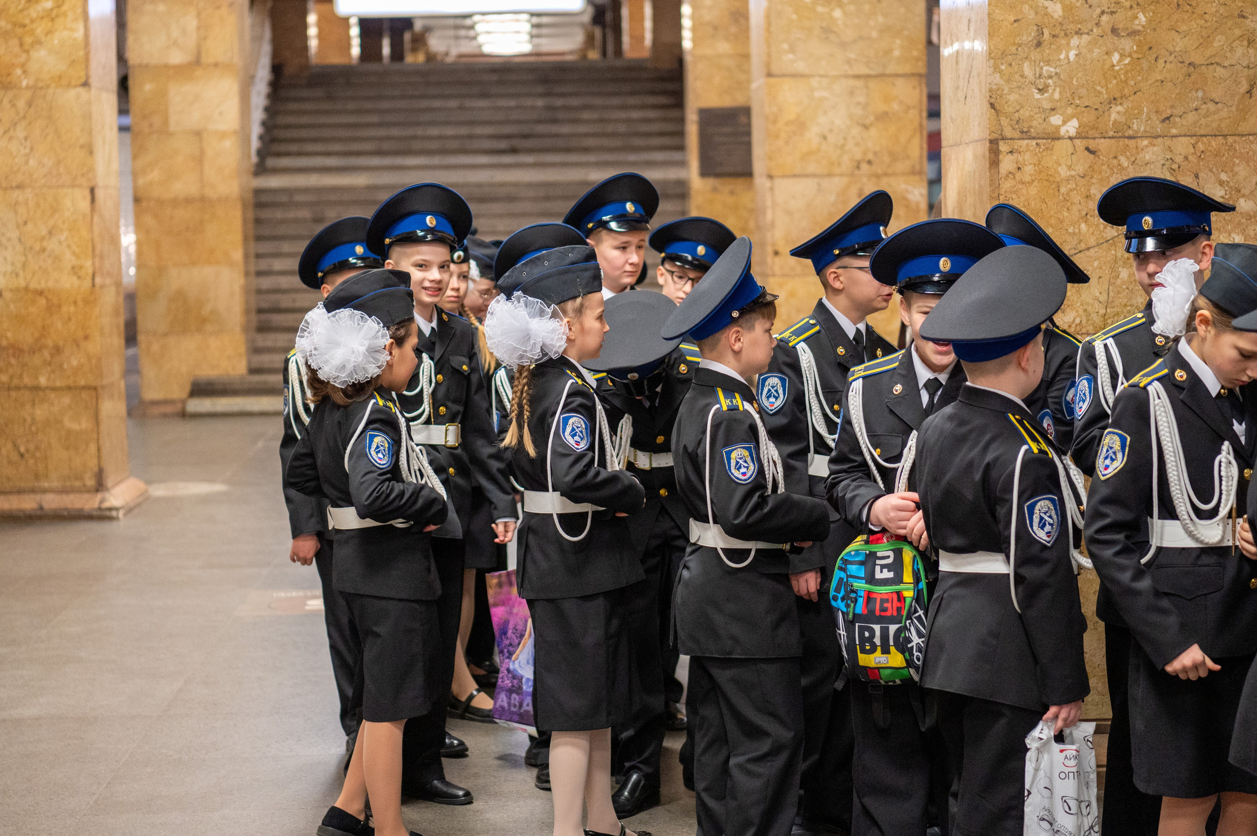 Фотосессия Присяги кадетов «Школа 1231 им. В. Д. Поленова». Детский и семейный фотограф г. Москва Оксана Катаджи